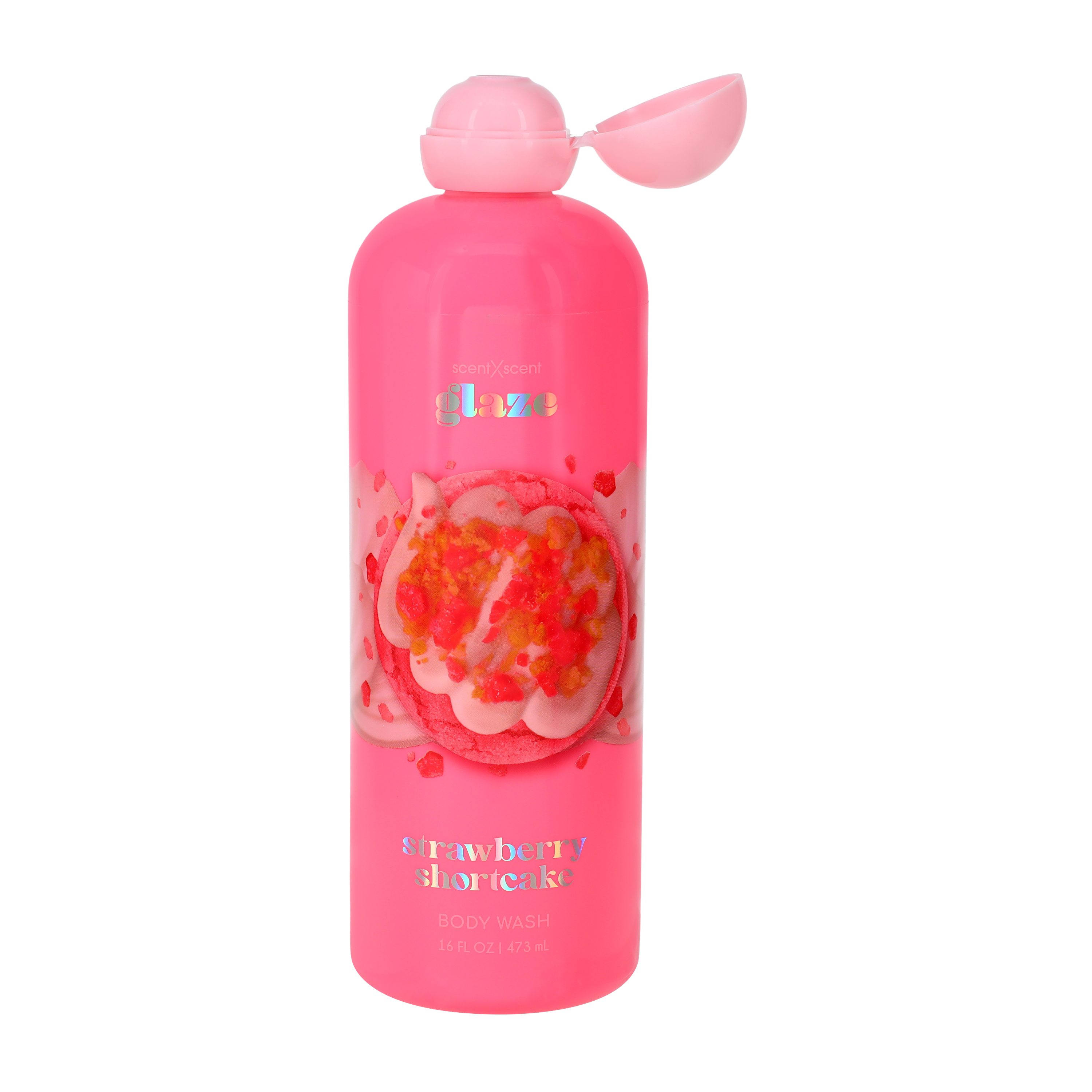 Glaze Strawberry Cookie Body Wash 16oz