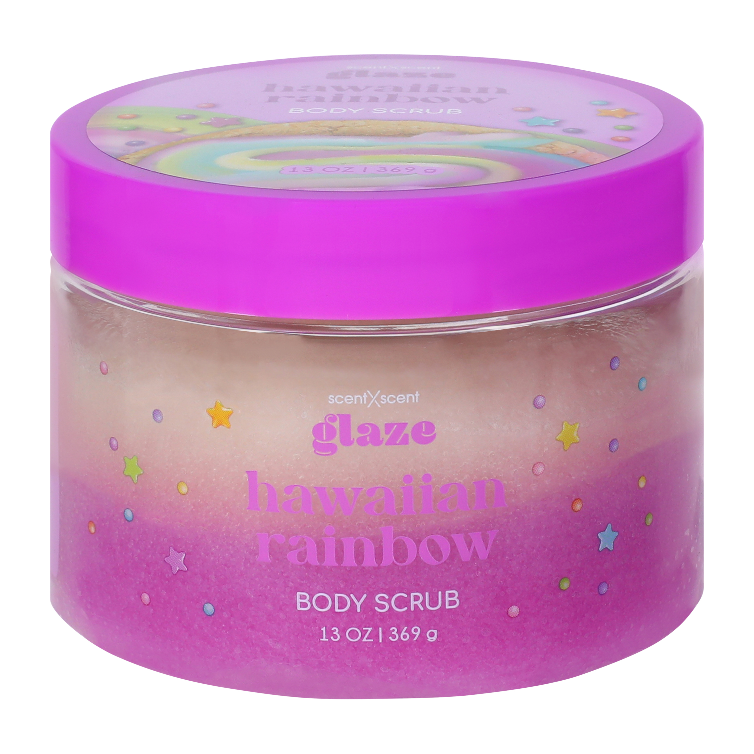Glaze Hawaiian Rainbow Body Scrub 13oz