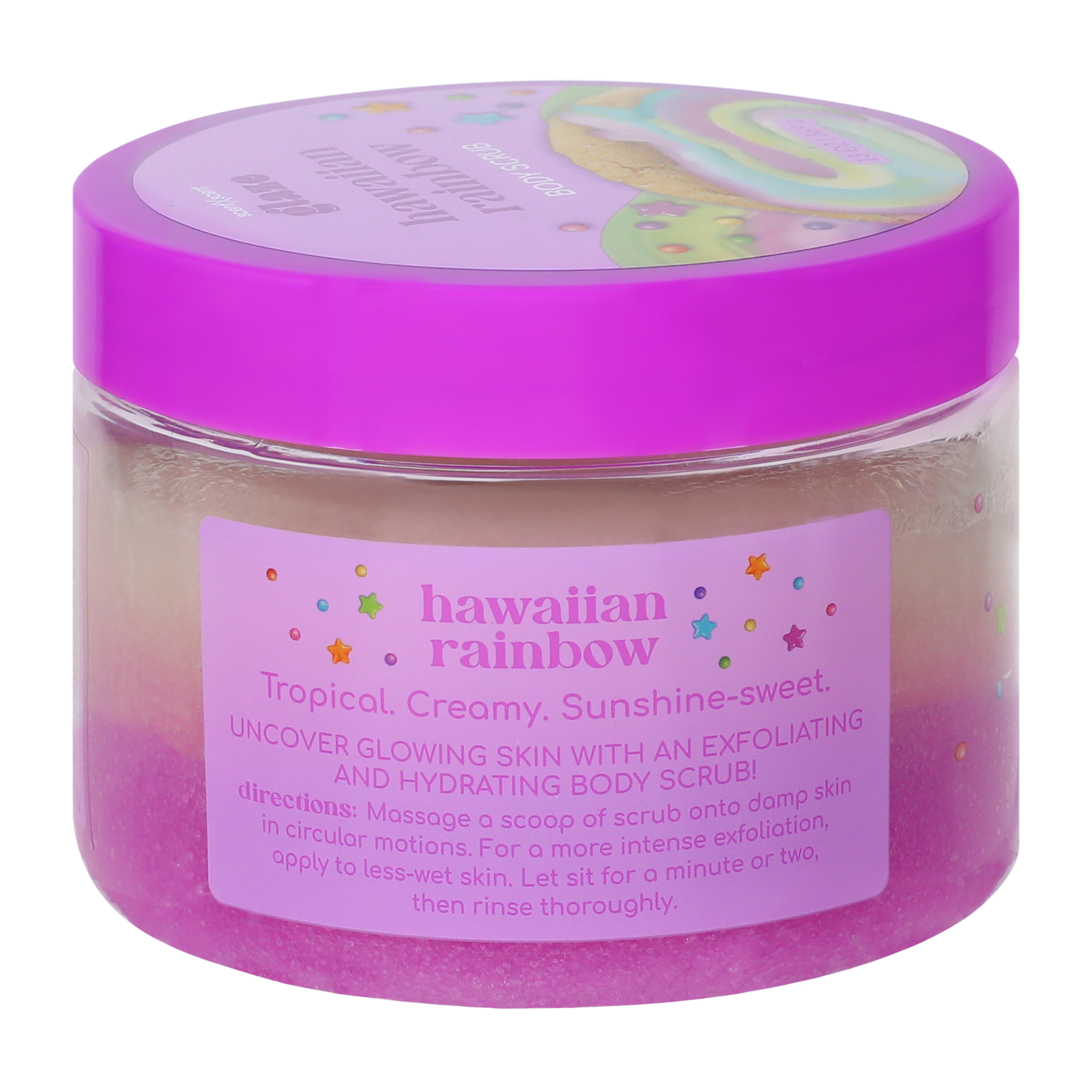 Glaze Hawaiian Rainbow Body Scrub 13oz