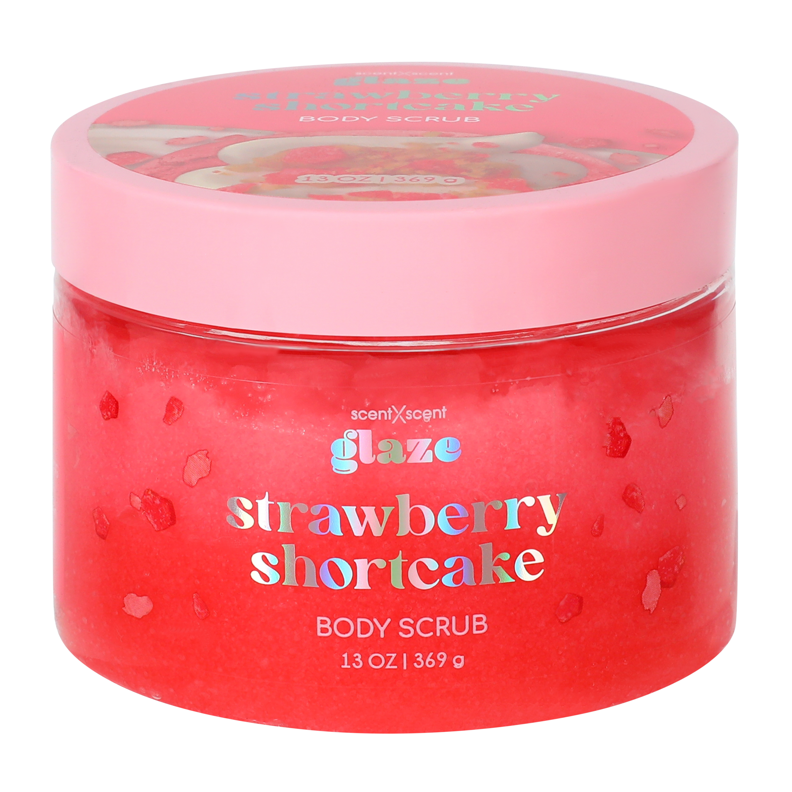 Glaze Strawberry Shortcake Body Scrub 13oz