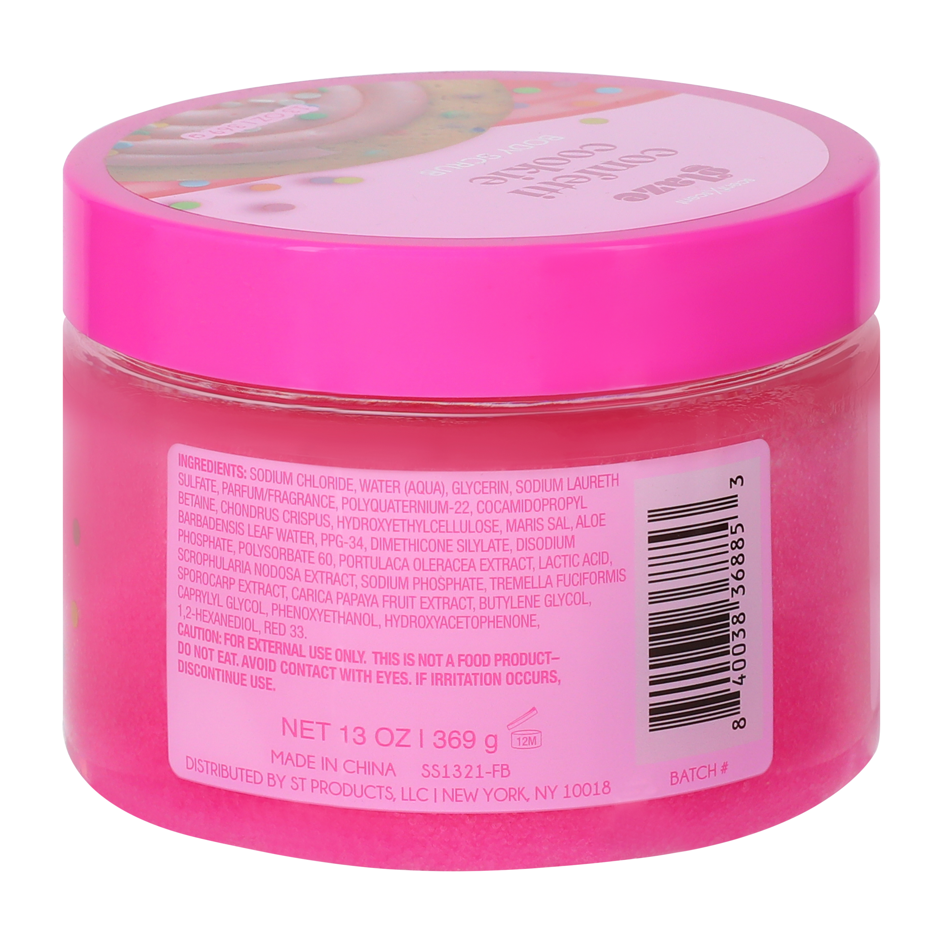 Glaze Confetti Cookie Body Scrub 13oz