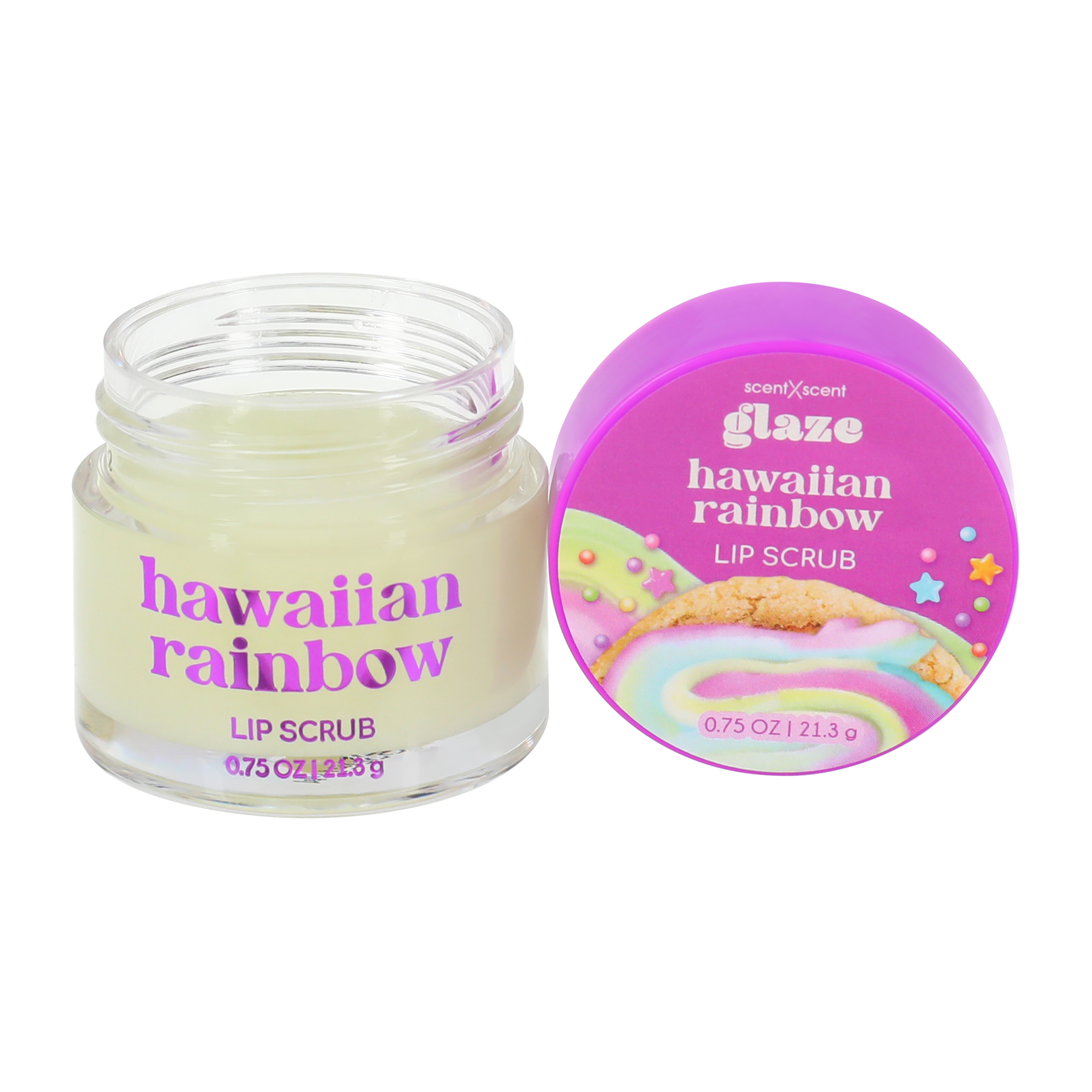 Glaze Hawaiian Rainbow Lip Scrub 0.75oz
