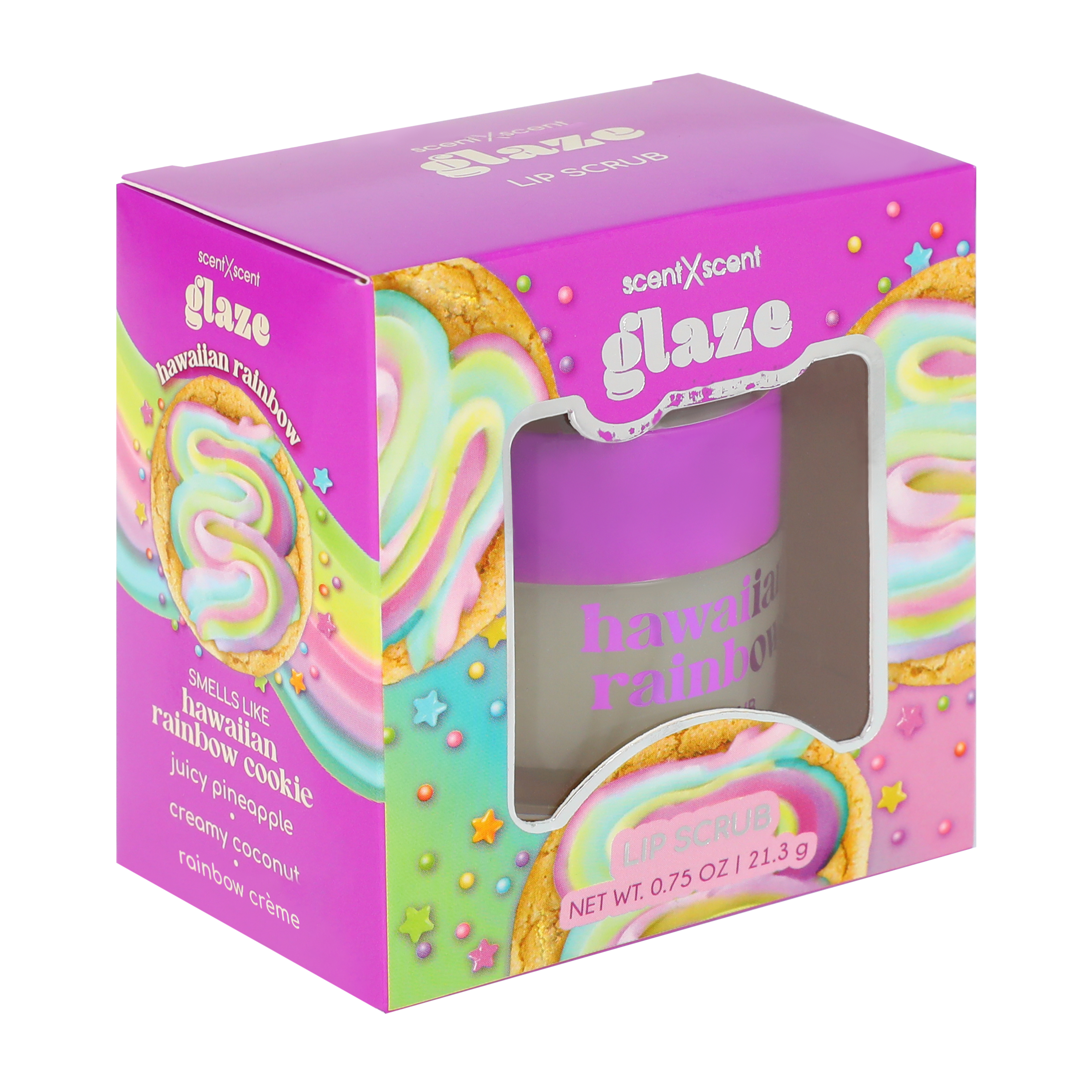 Glaze Hawaiian Rainbow Lip Scrub 0.75oz