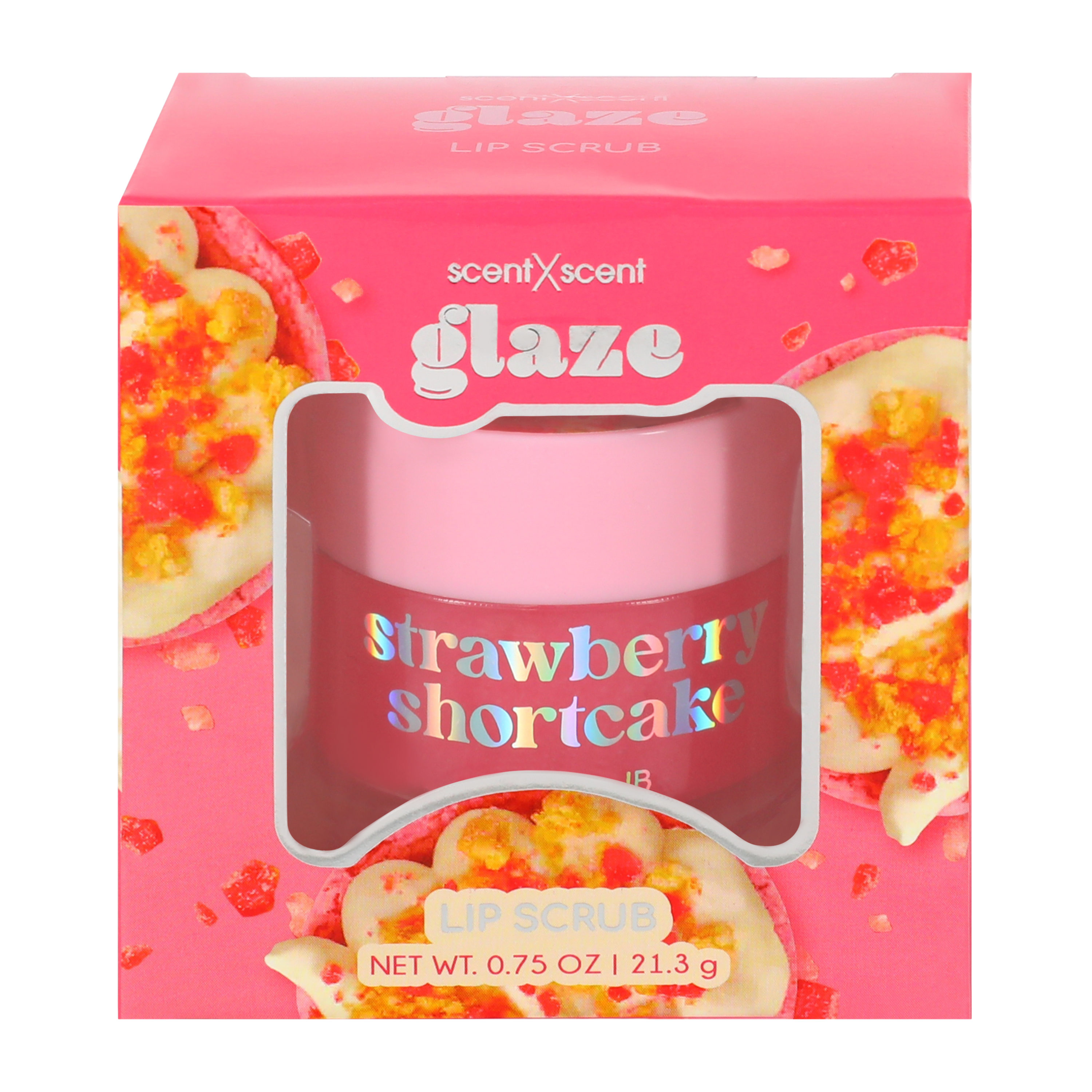Glaze Strawberry Shortcake Lip Scrub 0.75oz