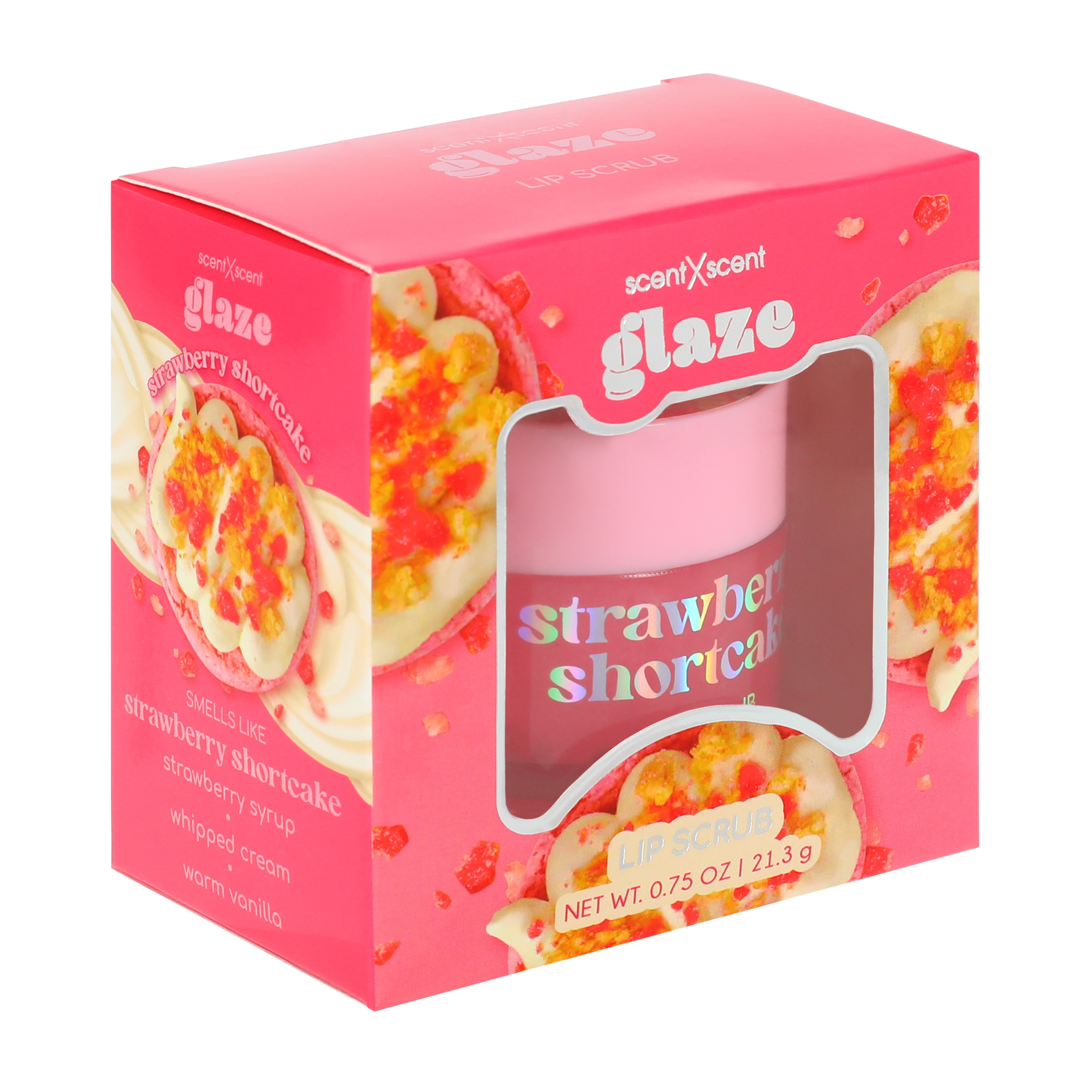 Glaze Strawberry Shortcake Lip Scrub 0.75oz