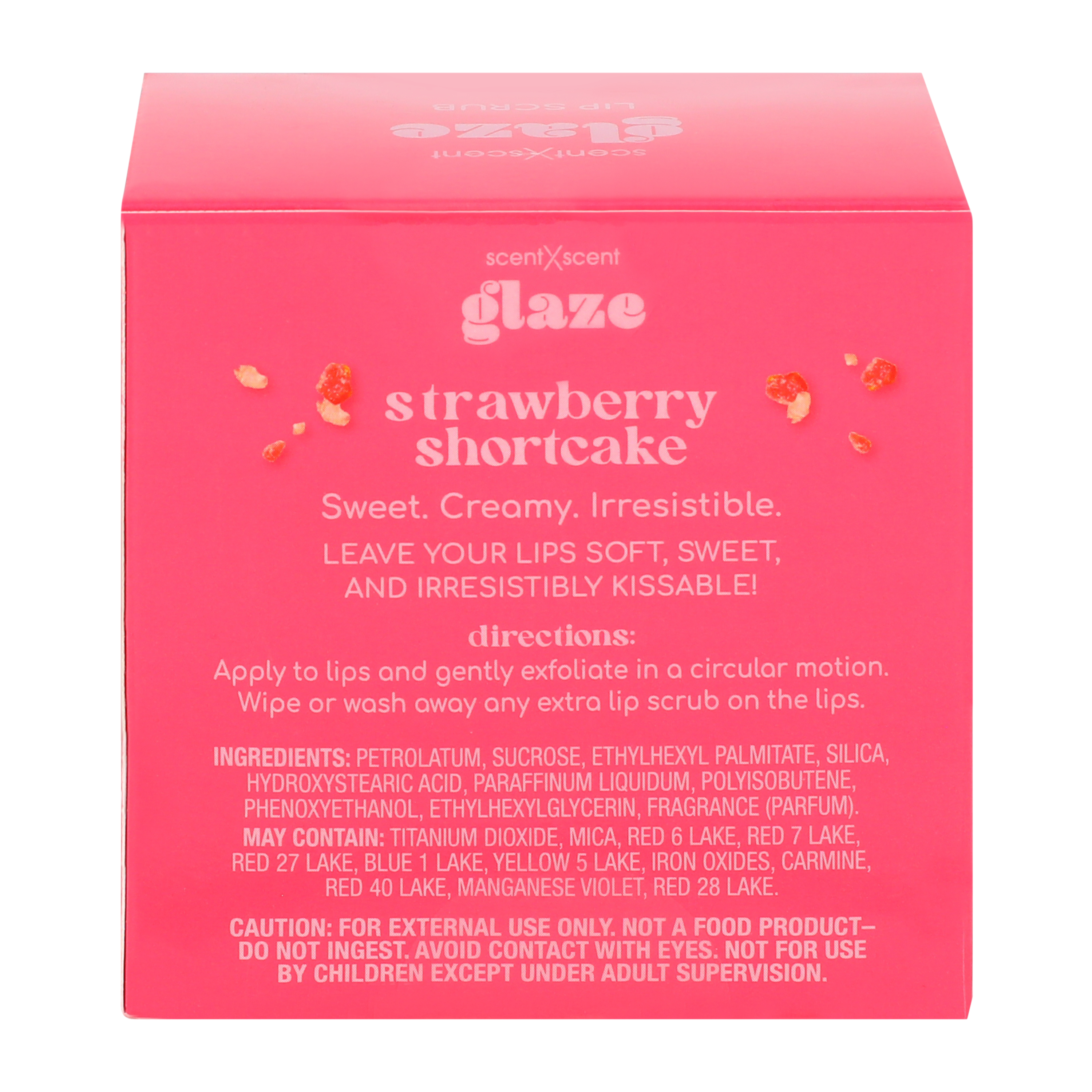Glaze Strawberry Shortcake Lip Scrub 0.75oz