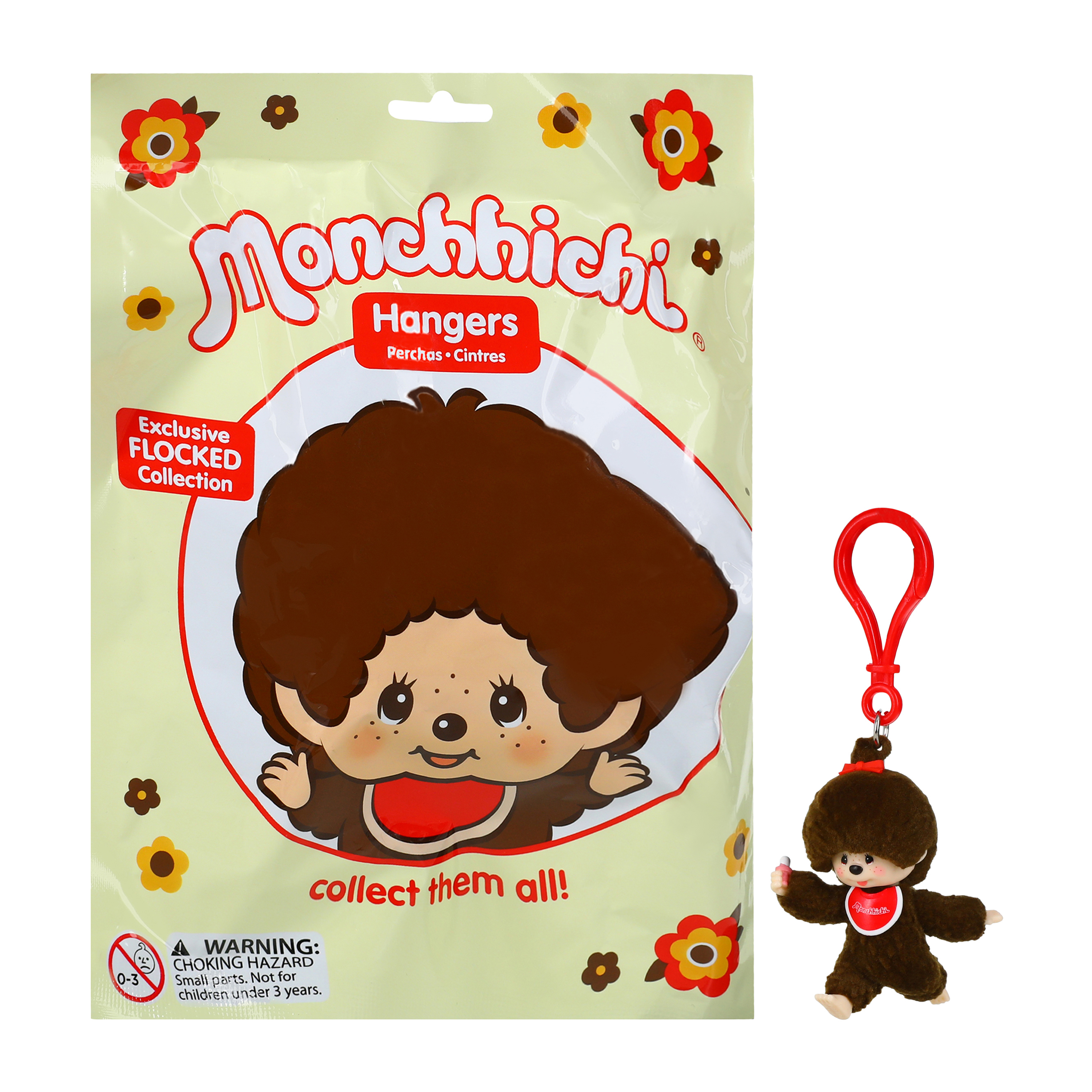 Monchichi® Exclusive Flocked Collection Hangers (Styles May Vary)