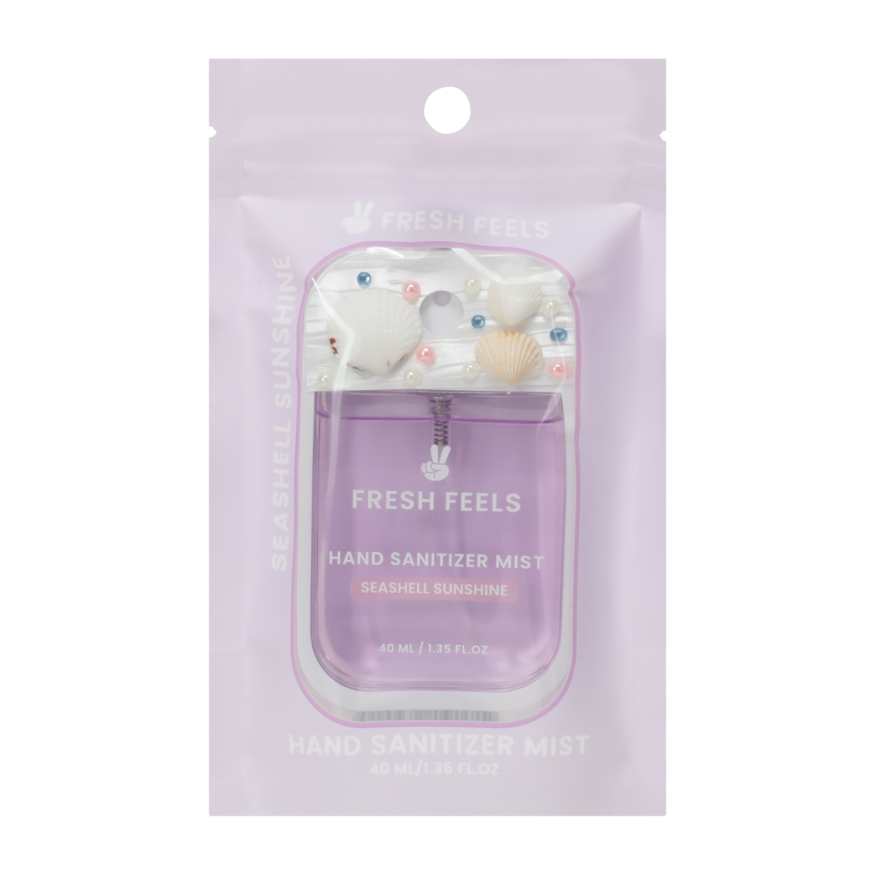 Fresh Feels Seashell Sunshine Hand Sanitizer Mist  1.3oz