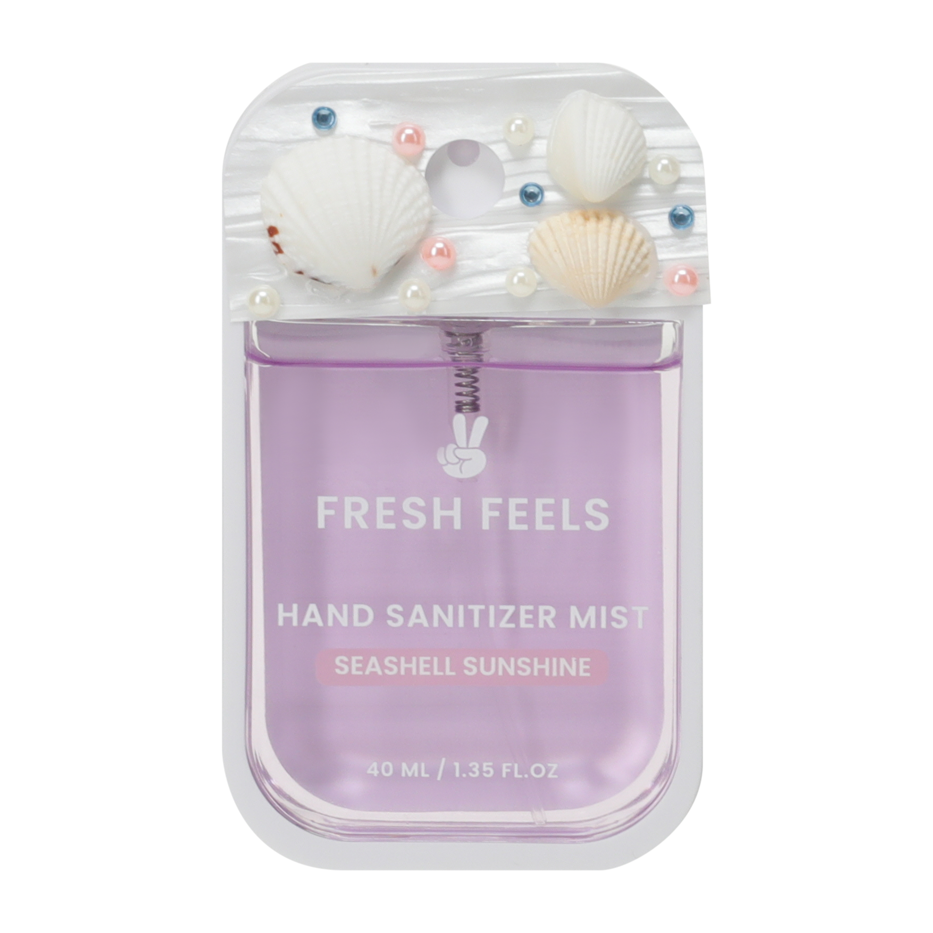 Fresh Feels Seashell Sunshine Hand Sanitizer Mist  1.3oz