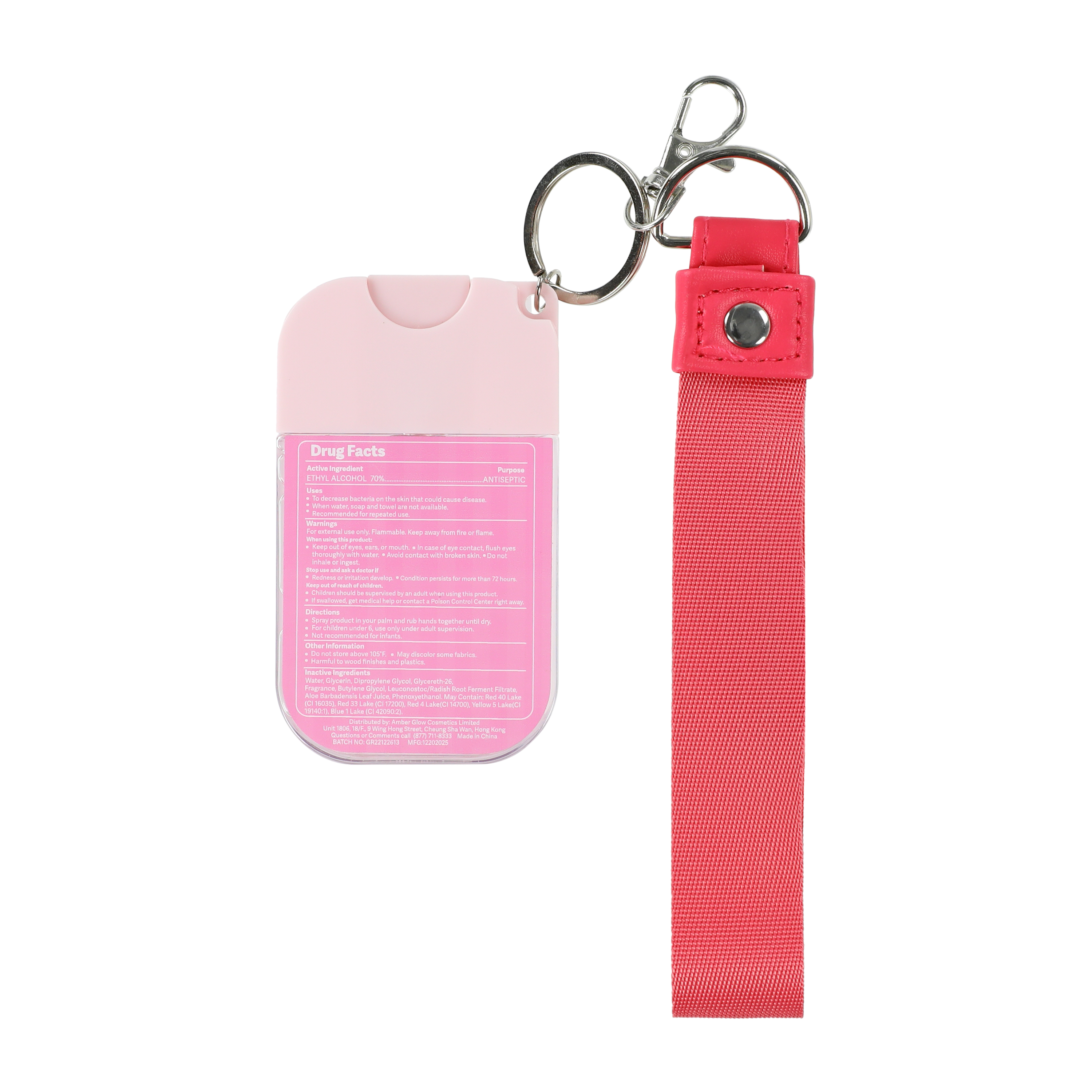 Hot Girl Fresh Feels Lychee Peachy  Keychain Bag Spray Set