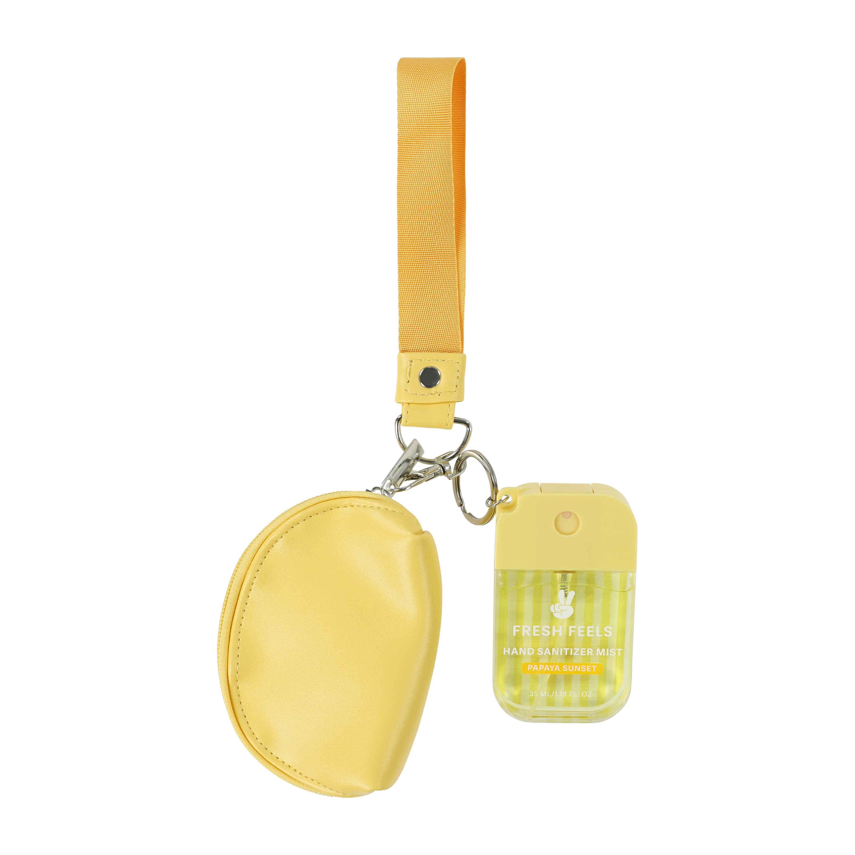 Hot Girl Fresh Feels Papaya Sunset Keychain Bag Spray Set