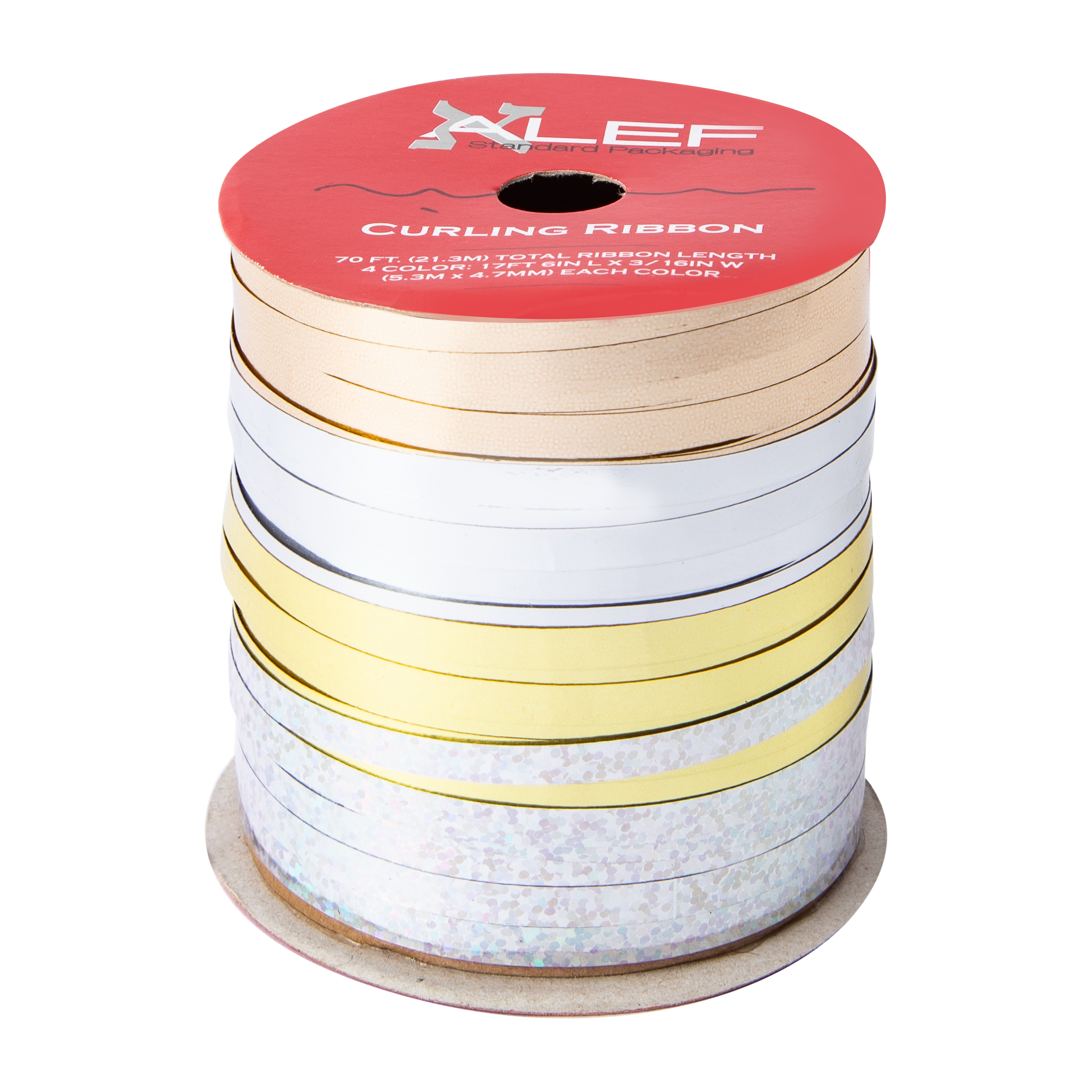 Alef Christmas Curling Ribbon 70ft. (Styles May Vary)