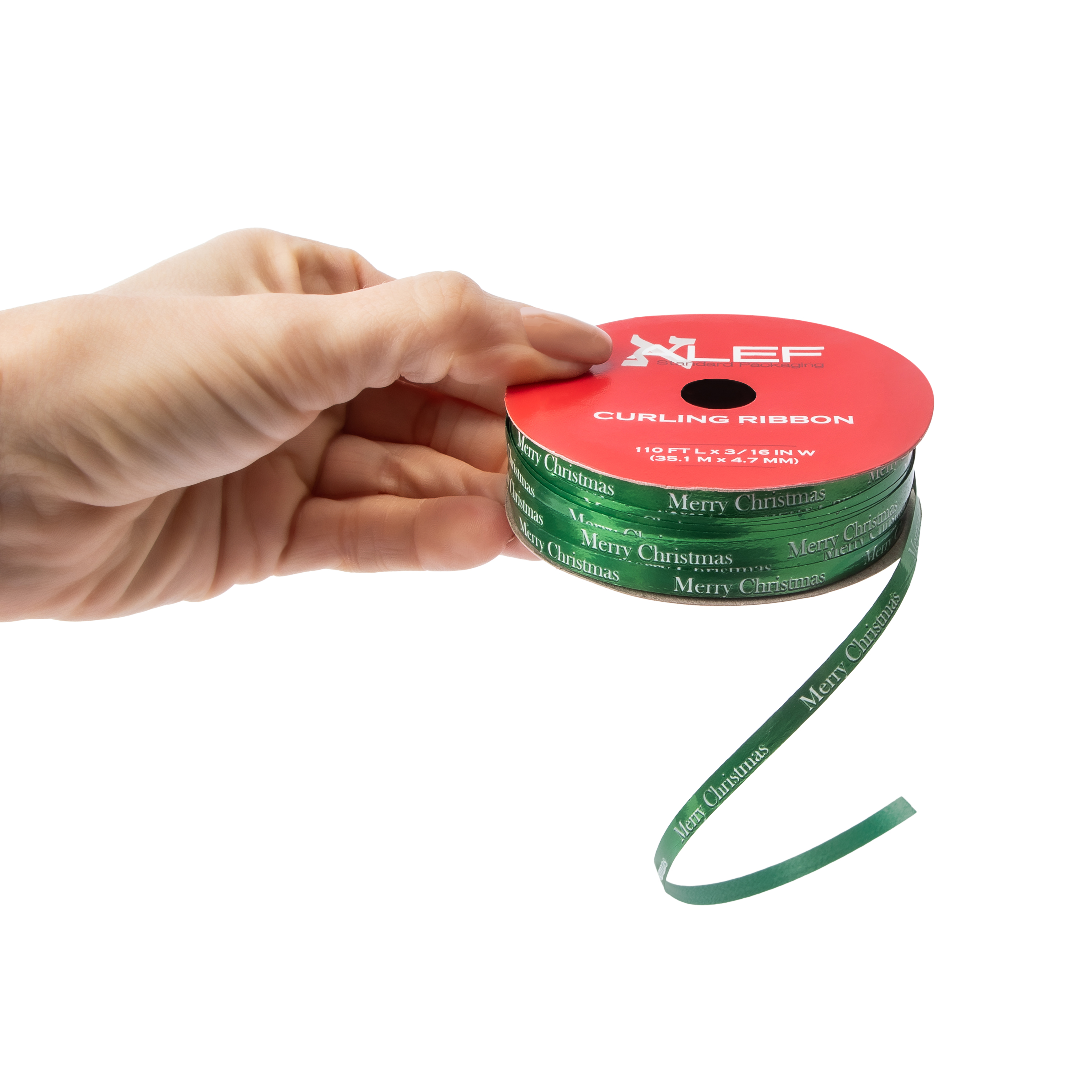 Alef Christmas Curling Ribbon 110ft. (Styles May Vary)