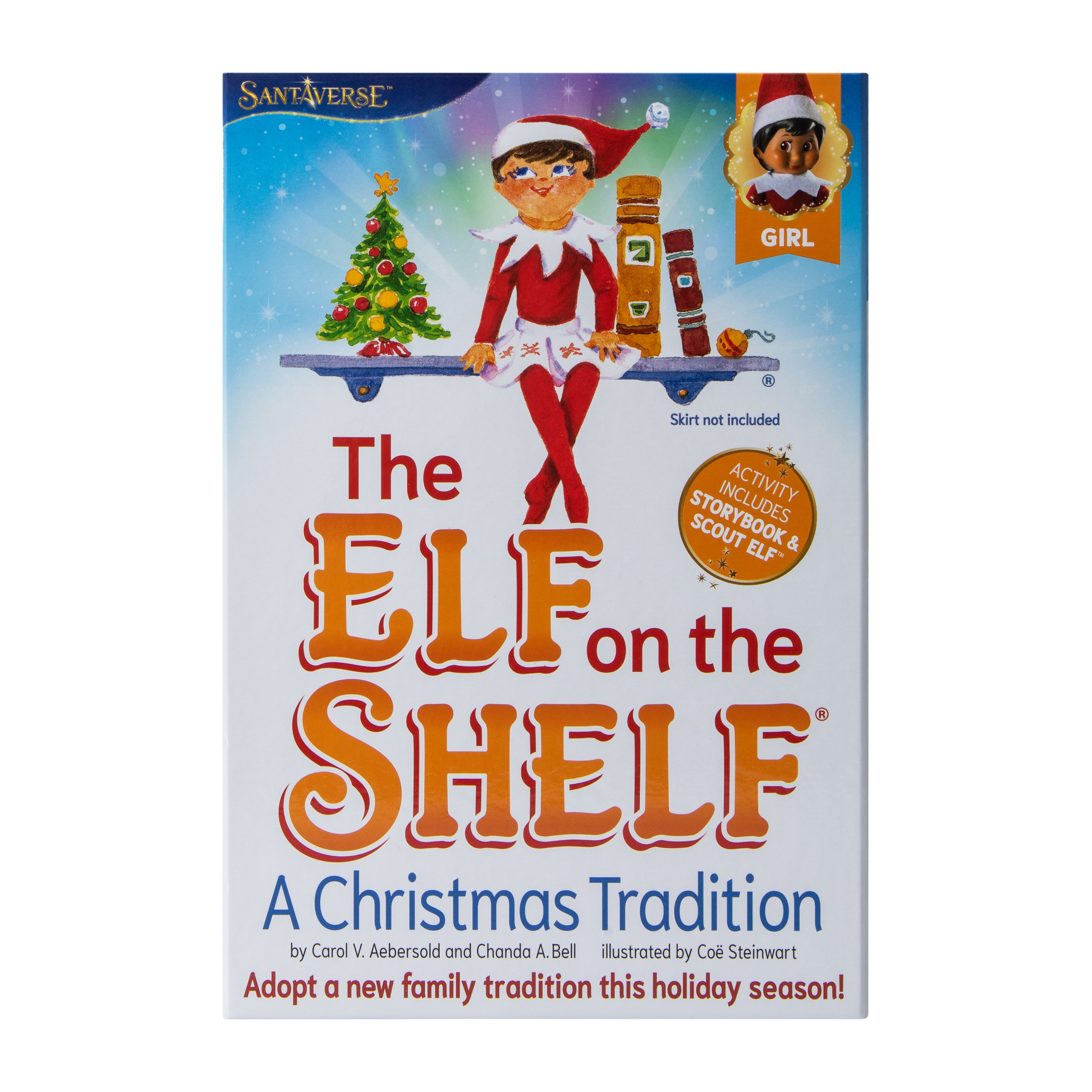 The Elf On The Shelf® Girl A Christmas Tradition Book Set