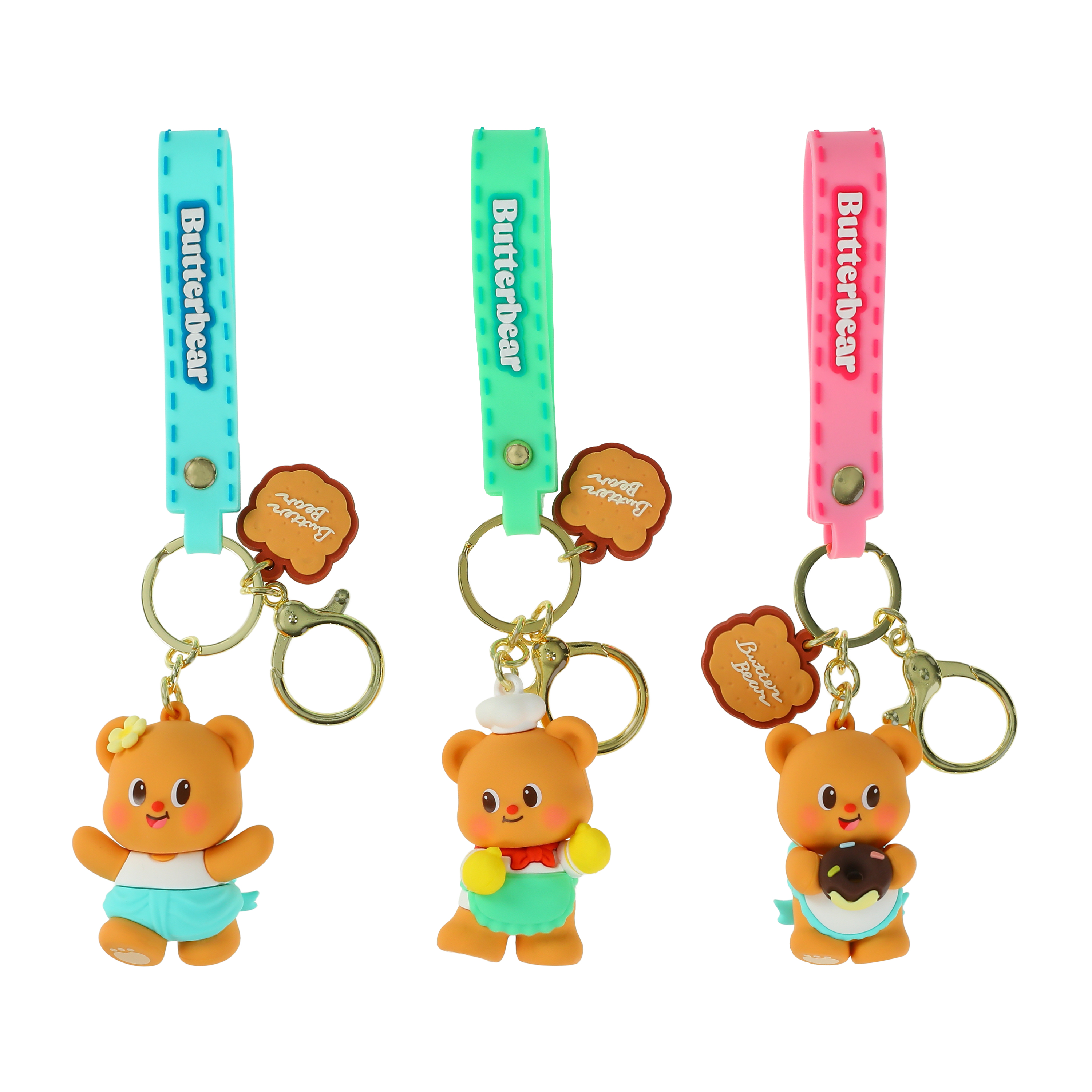 Butterbear Keychain (Styles May Vary)