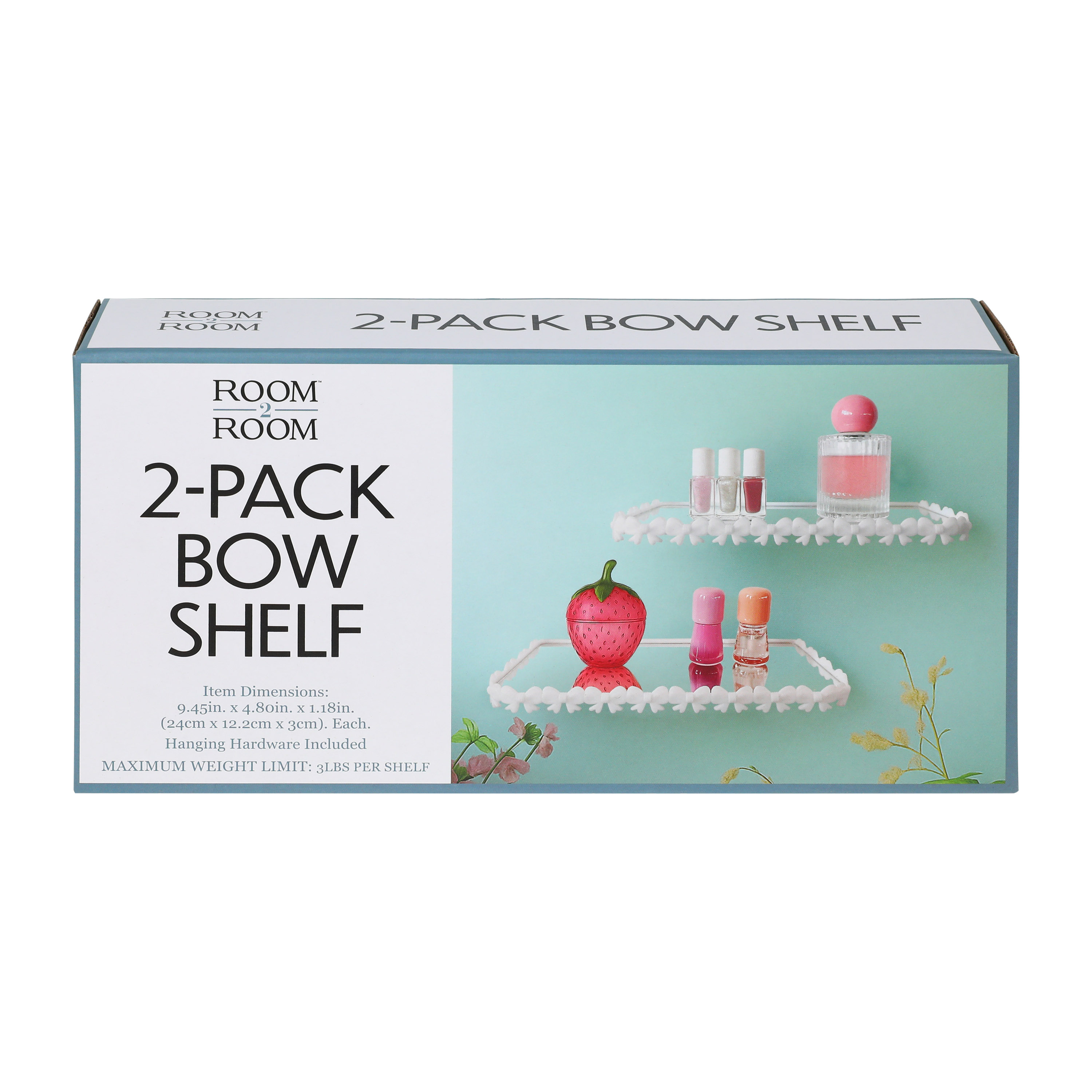 Bow Shelf 2-Pack