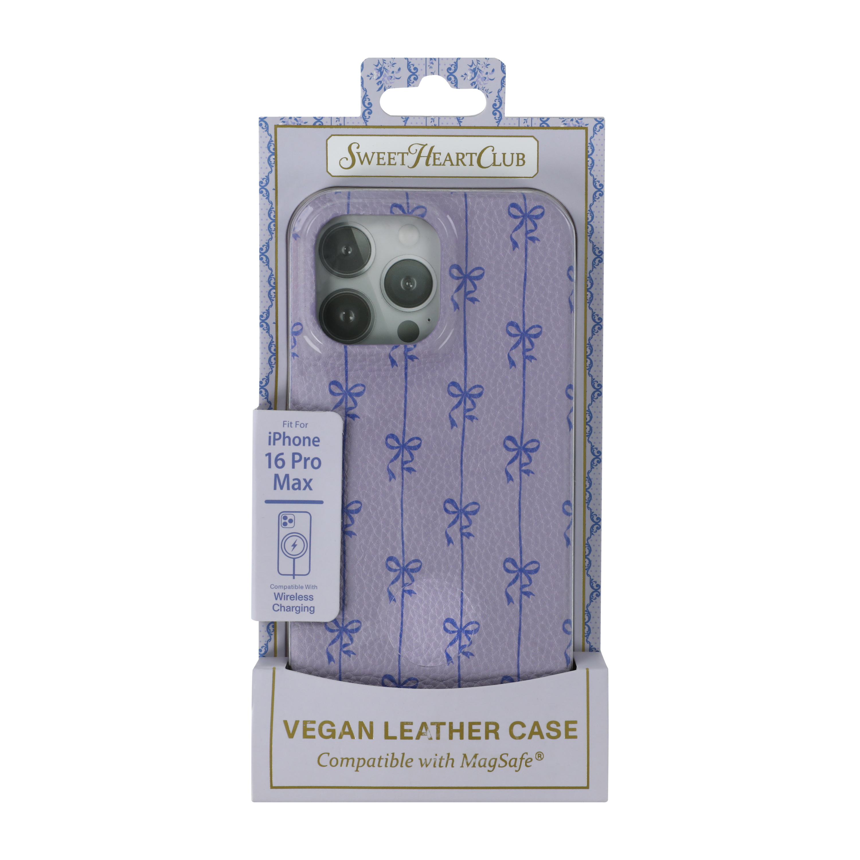 Sweet Heart Club iPhone 16 Pro Max® MagSafe® Vegan Leather Case