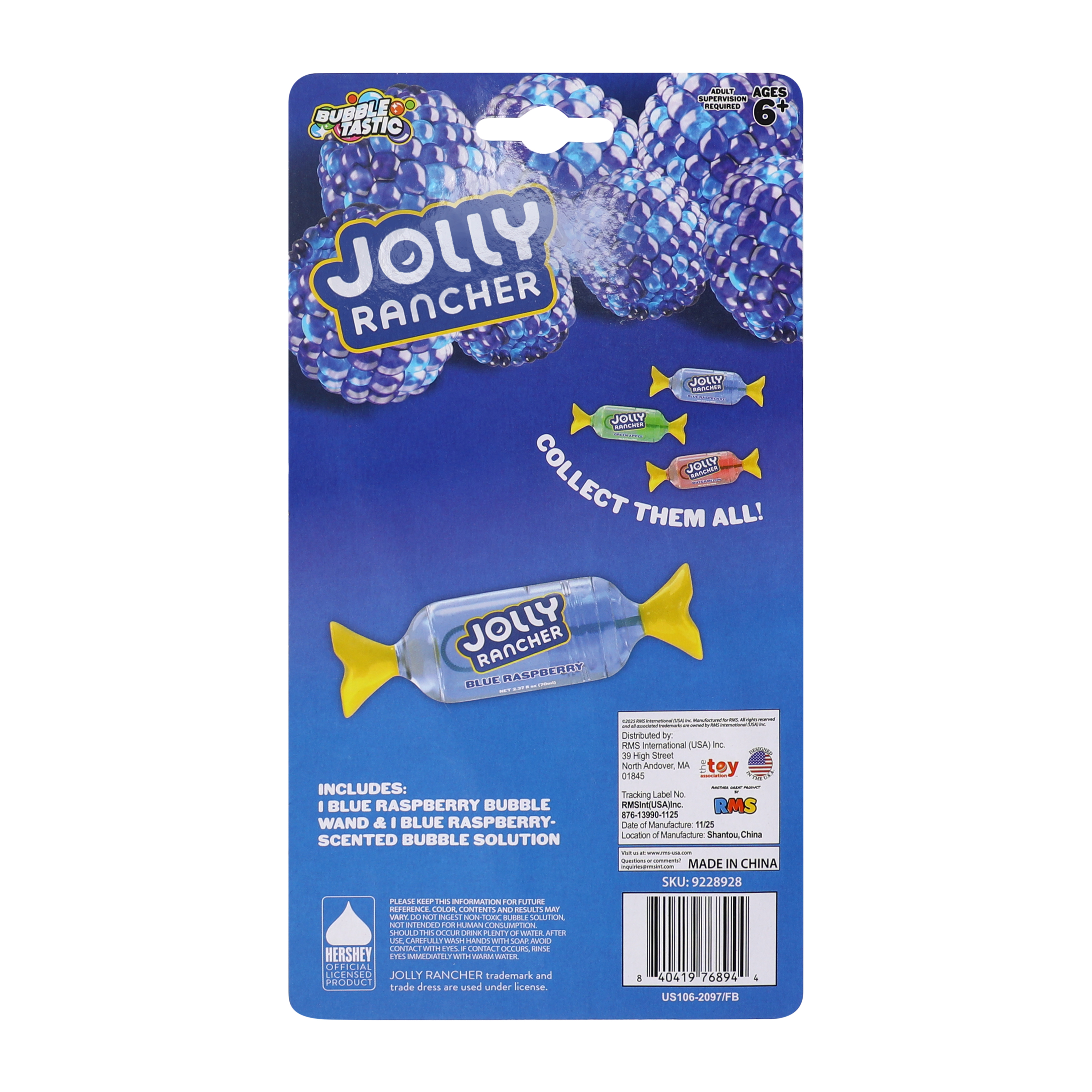 Bubbletastic Jolly Rancher Scented Bubbles