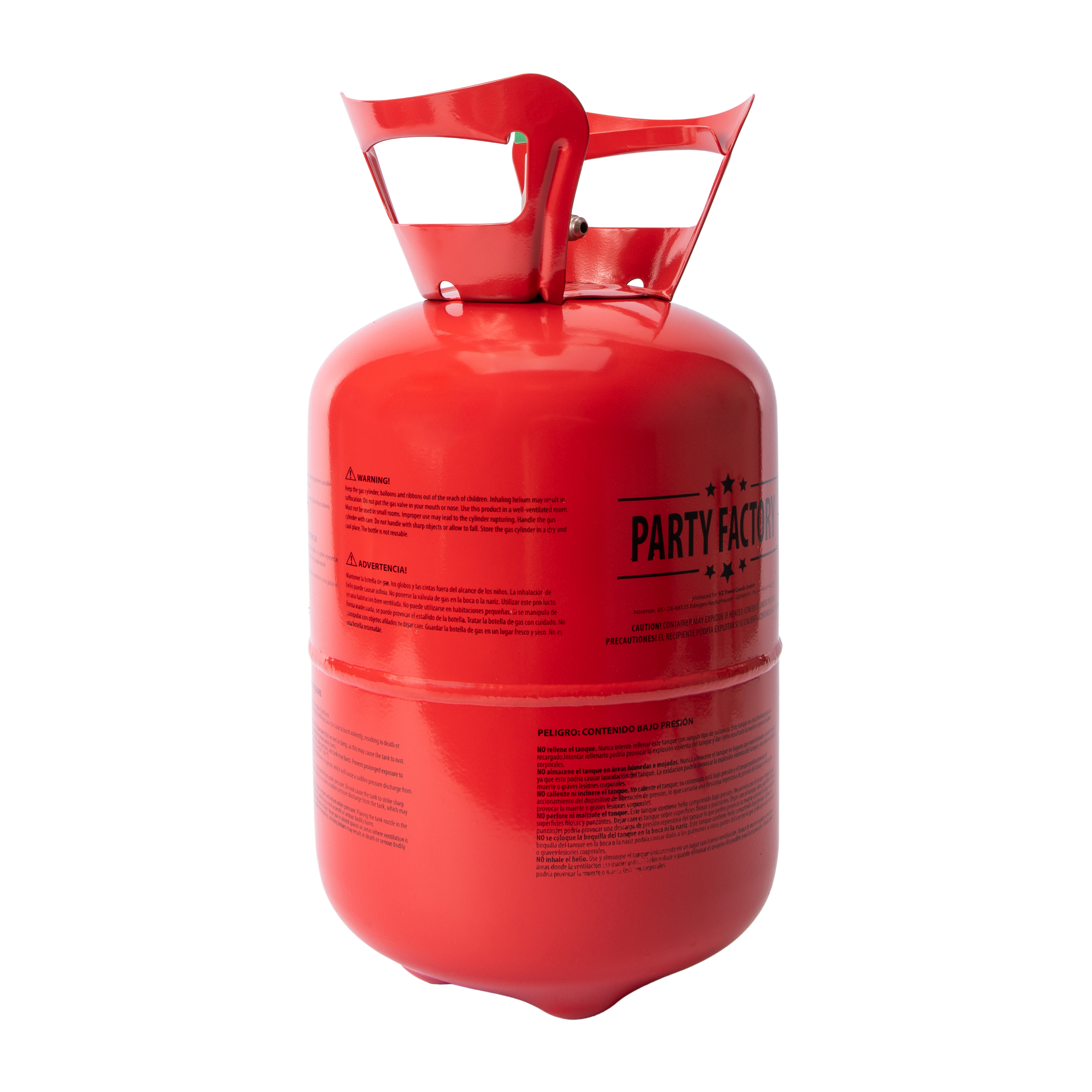 Party Factory Helium Balloon Gas Tank