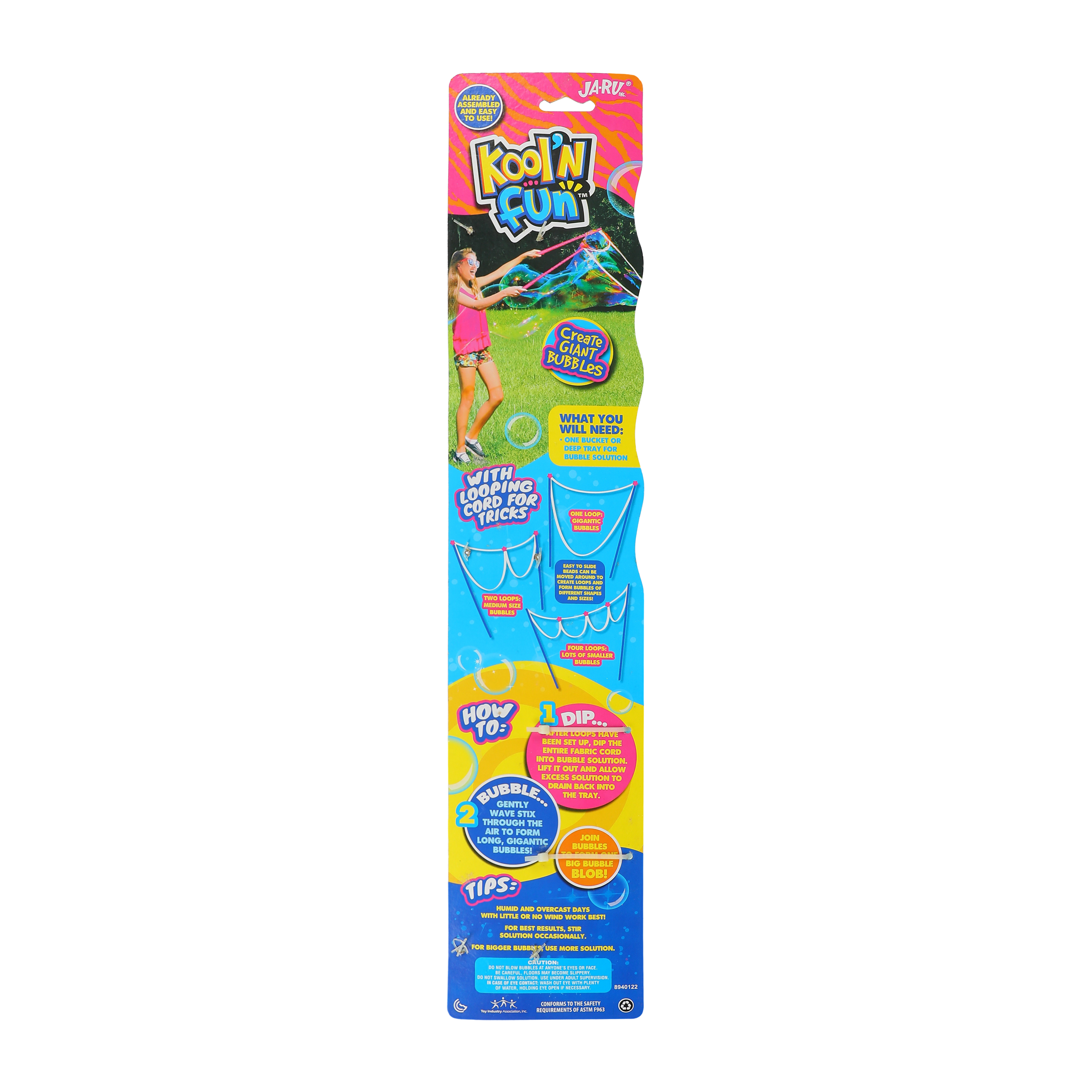 Kool' N Fun™ Bubble Stix 2-Pack