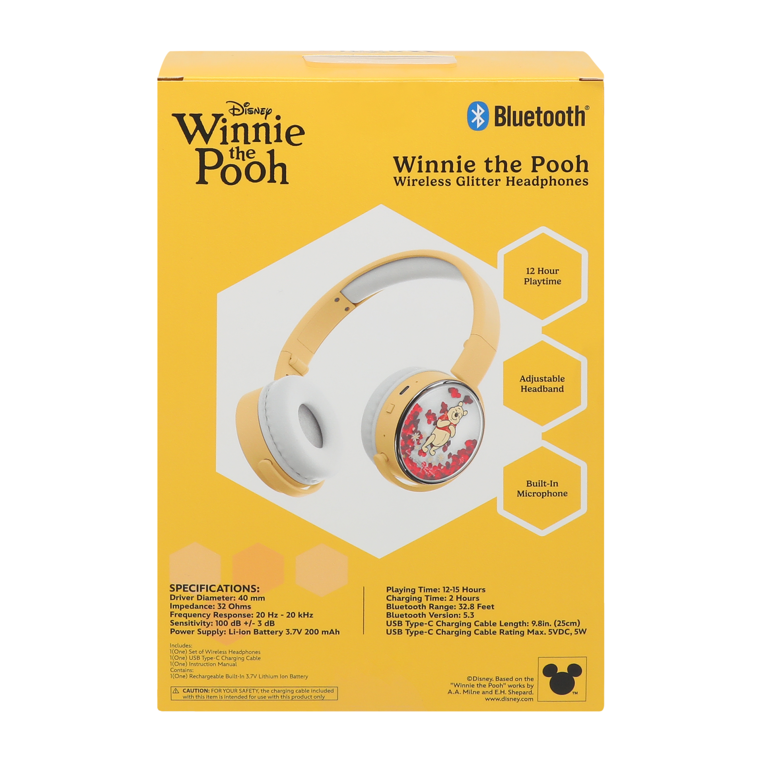 Disney Wireless Glitter Headphones