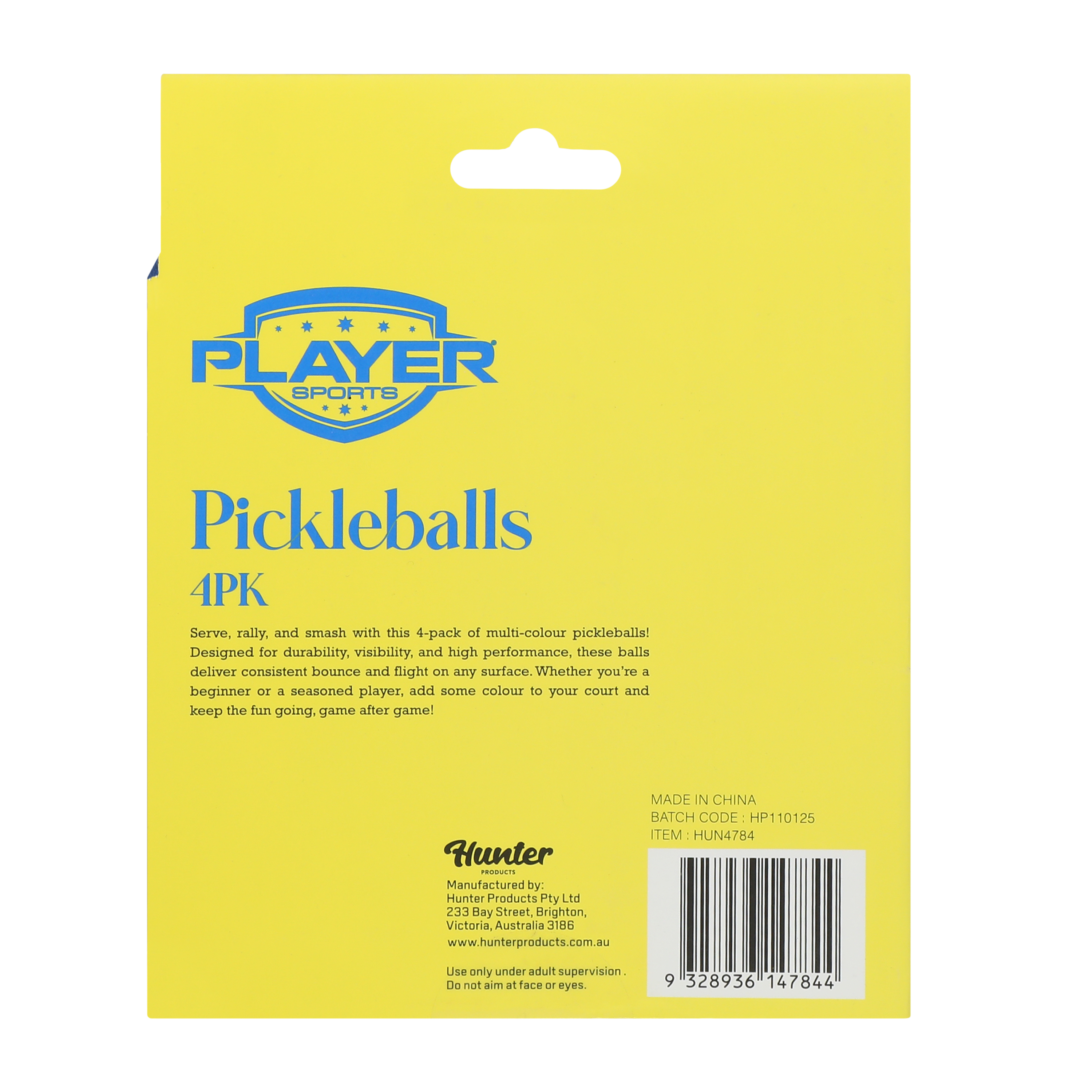 Player Sports® Pickleballs 4-Pack