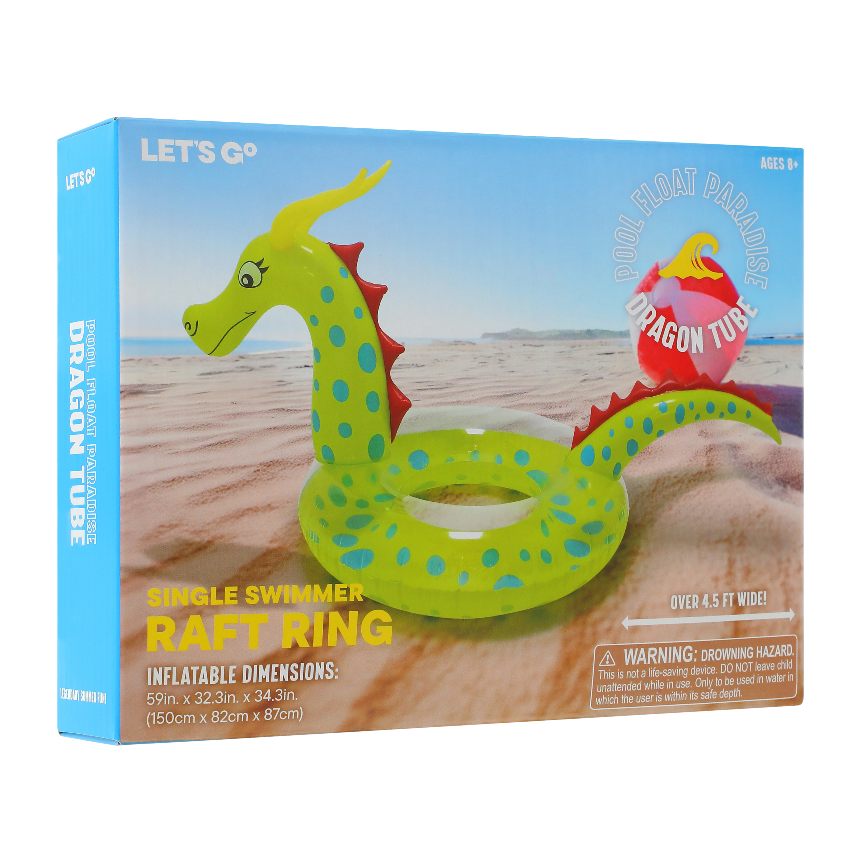 Raft Ring Dragon Tube