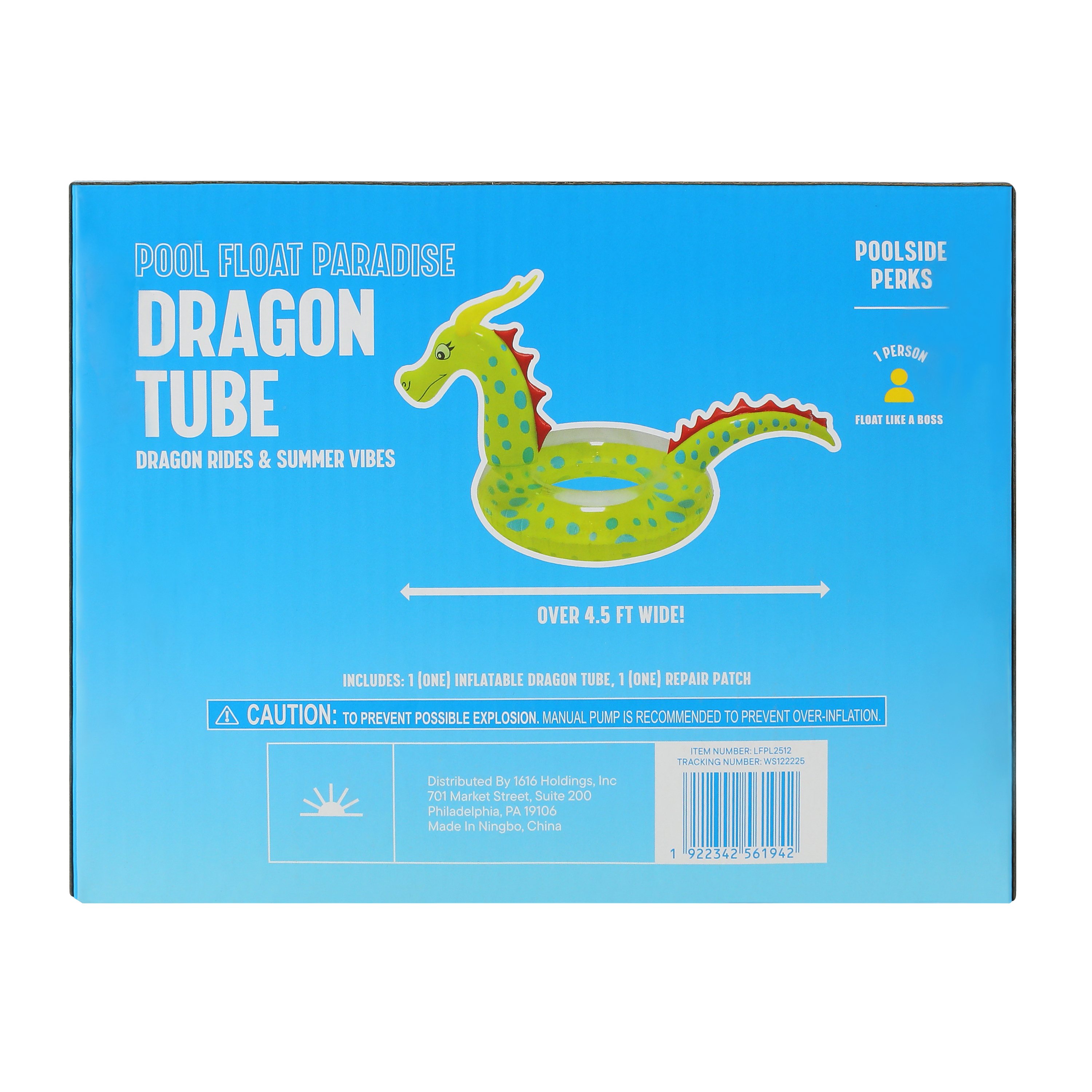 Raft Ring Dragon Tube
