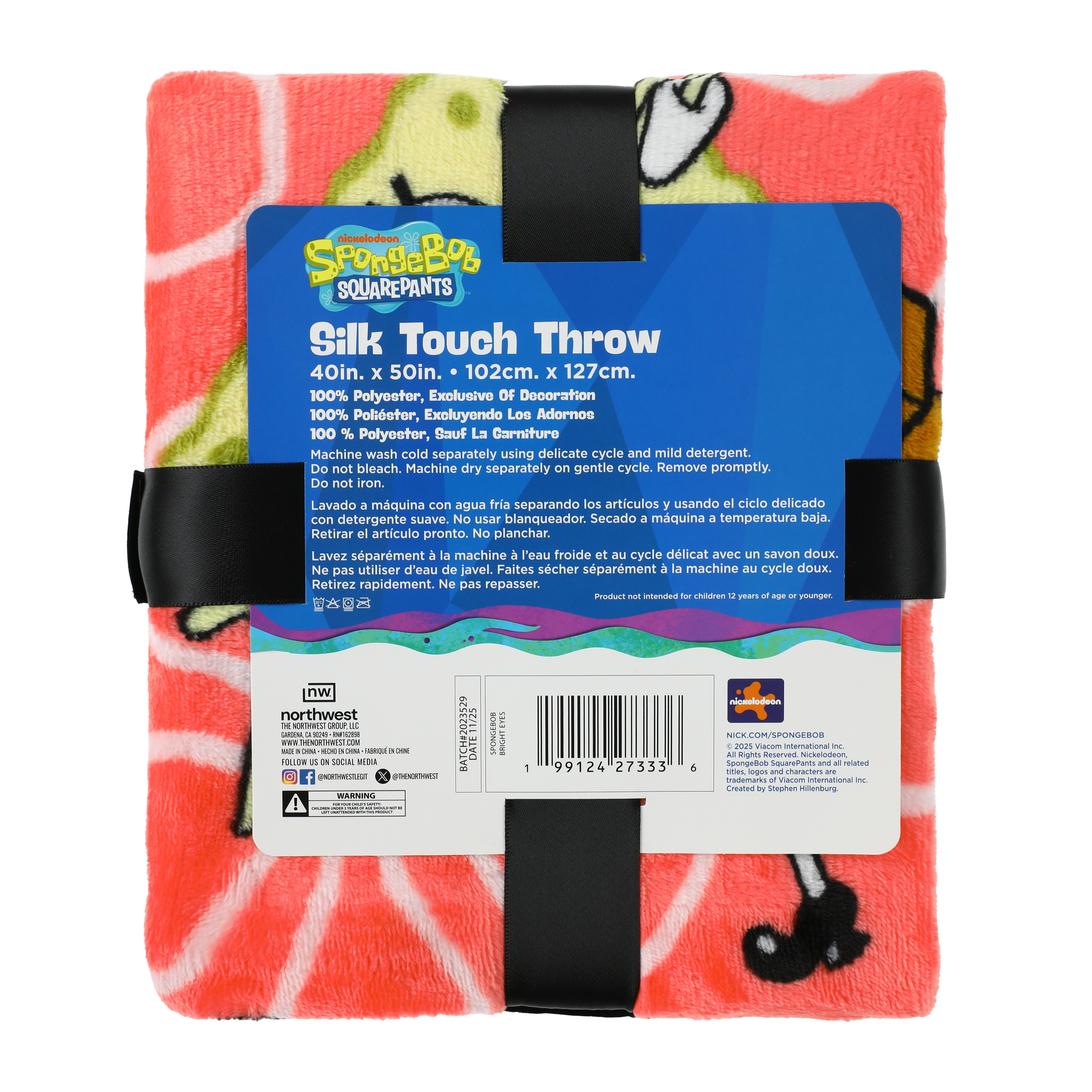 SpongeBob SquarePants™ Silk Touch Throw