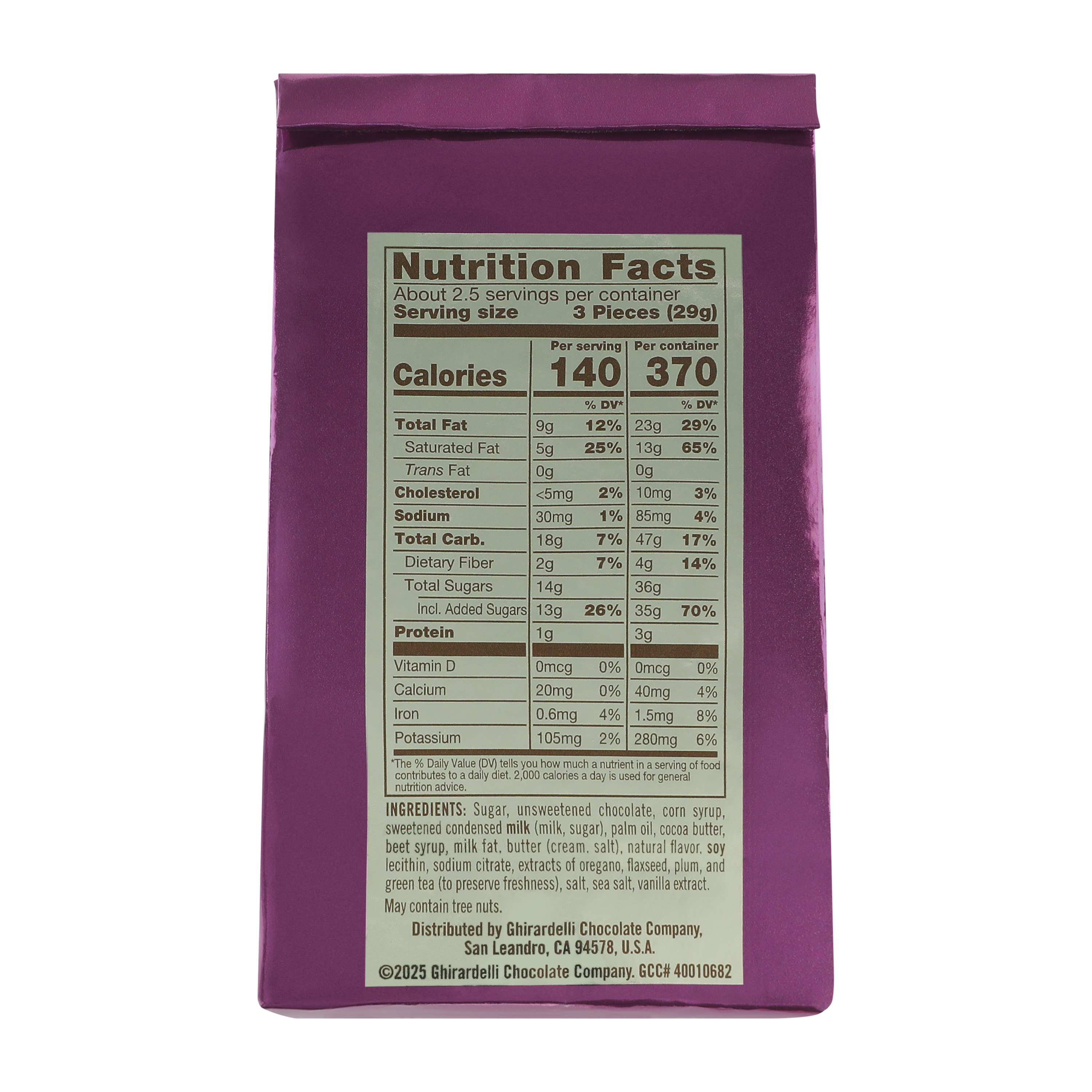 Ghirardelli® Limited Edition Hearts Lava Cake 8-Pieces 2.7oz