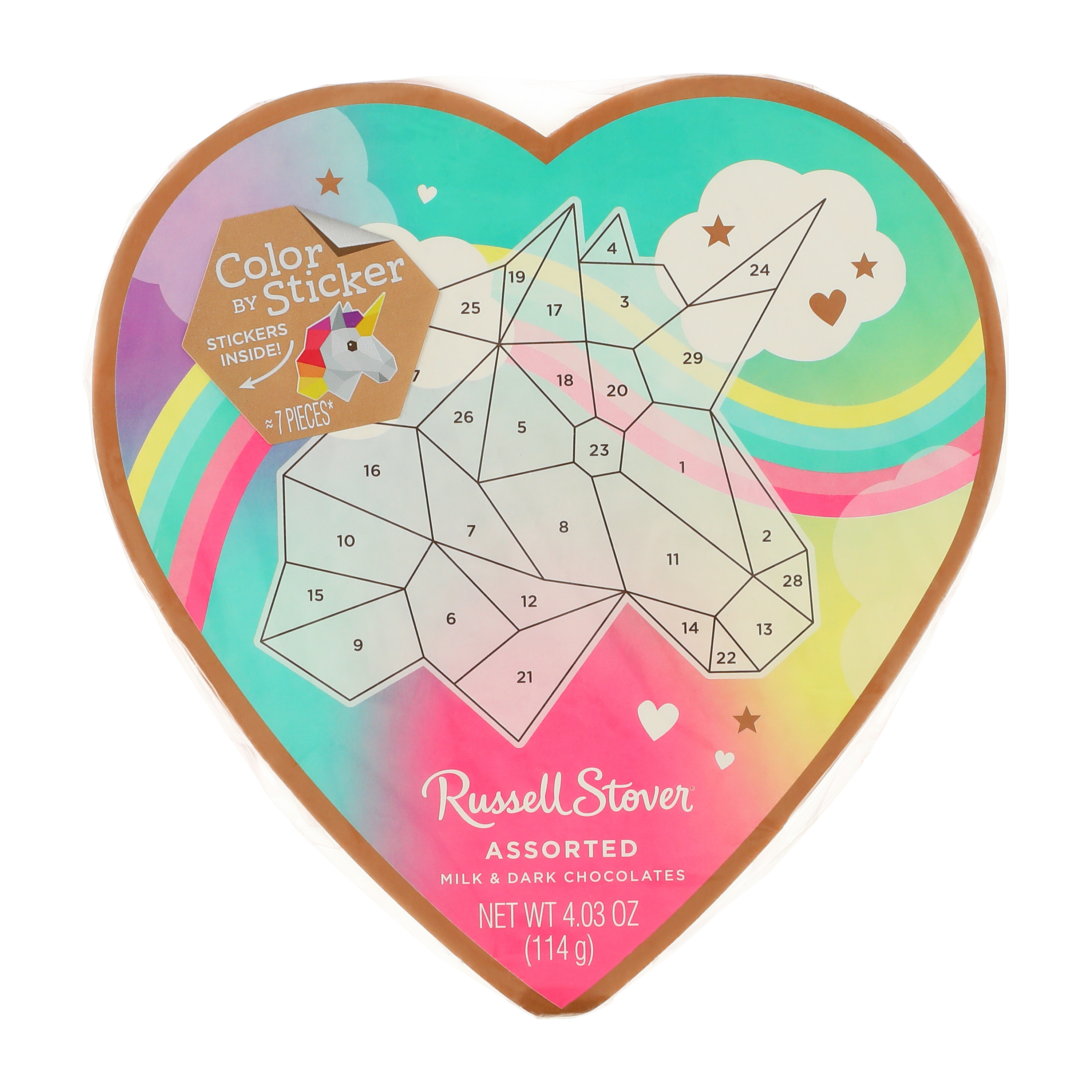 Russell Stover Assorted Chocolate Box 4.3oz