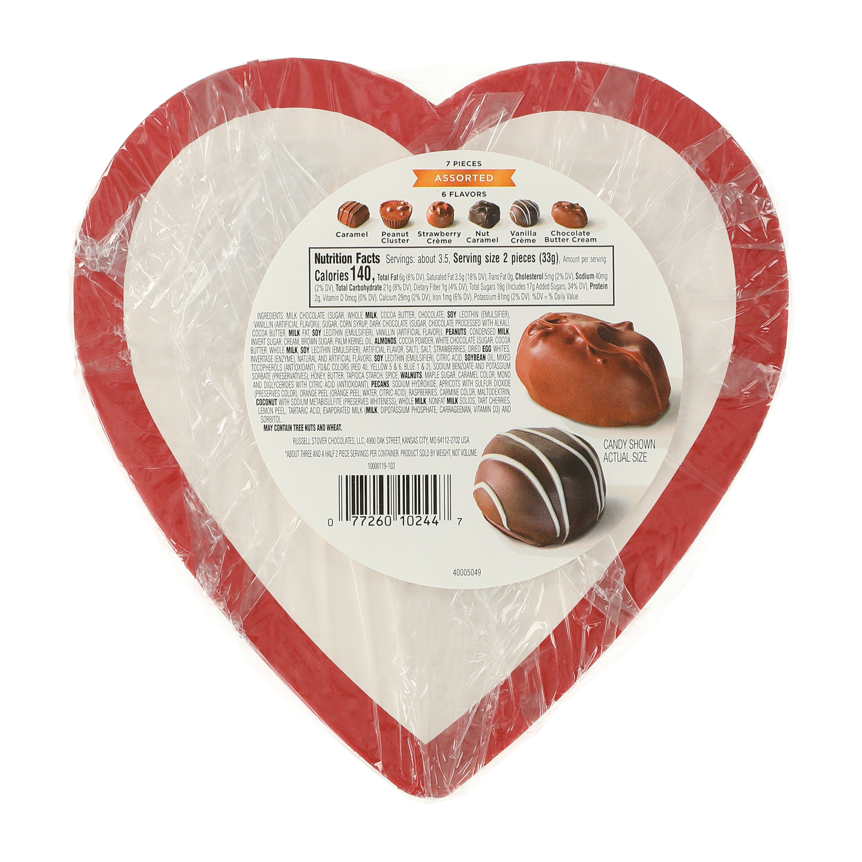 Russell Stover Assorted Chocolate Box 4.3oz