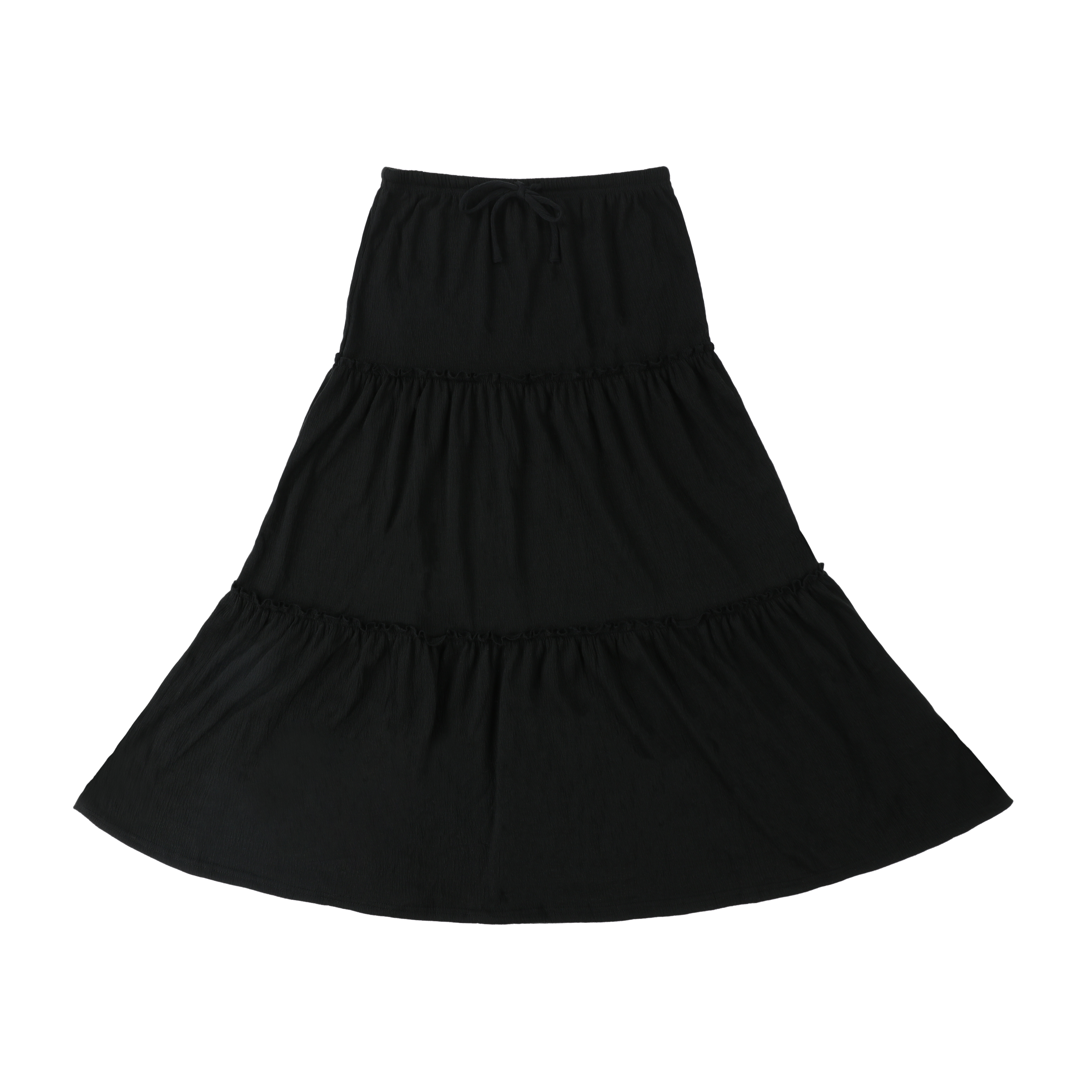 Juniors Tiered Maxi Skirt