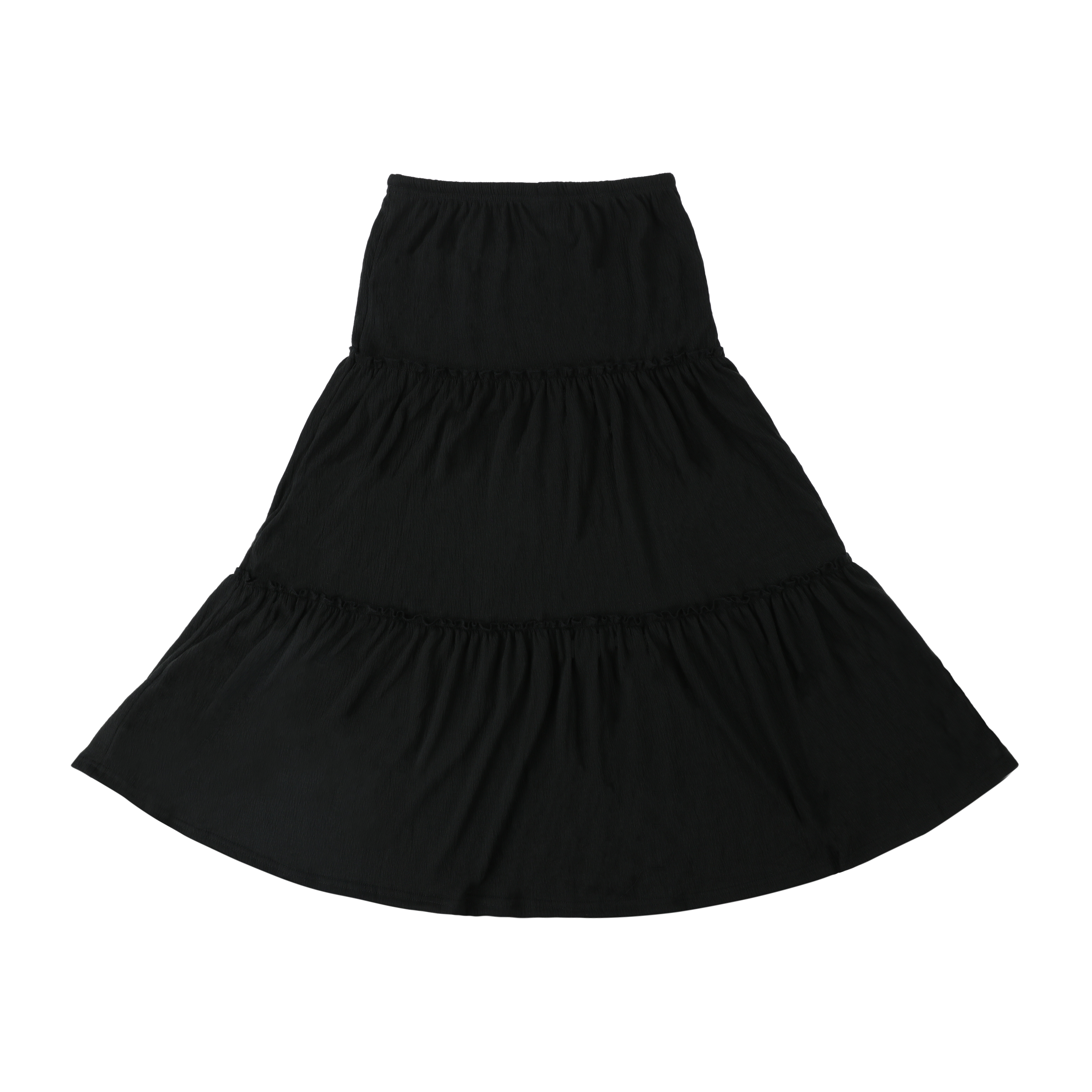 Juniors Tiered Maxi Skirt