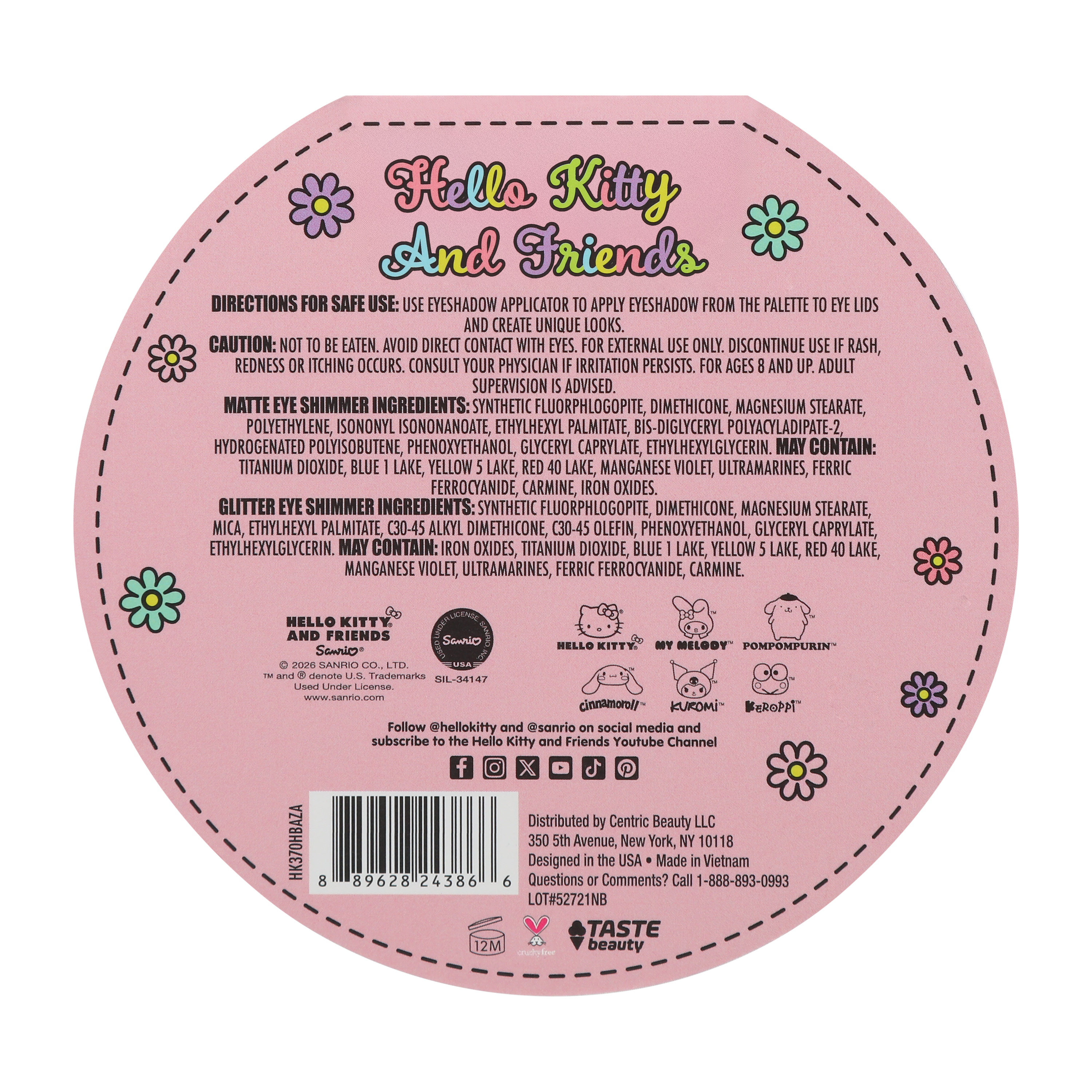 Hello Kitty And Friends® Eye Palette