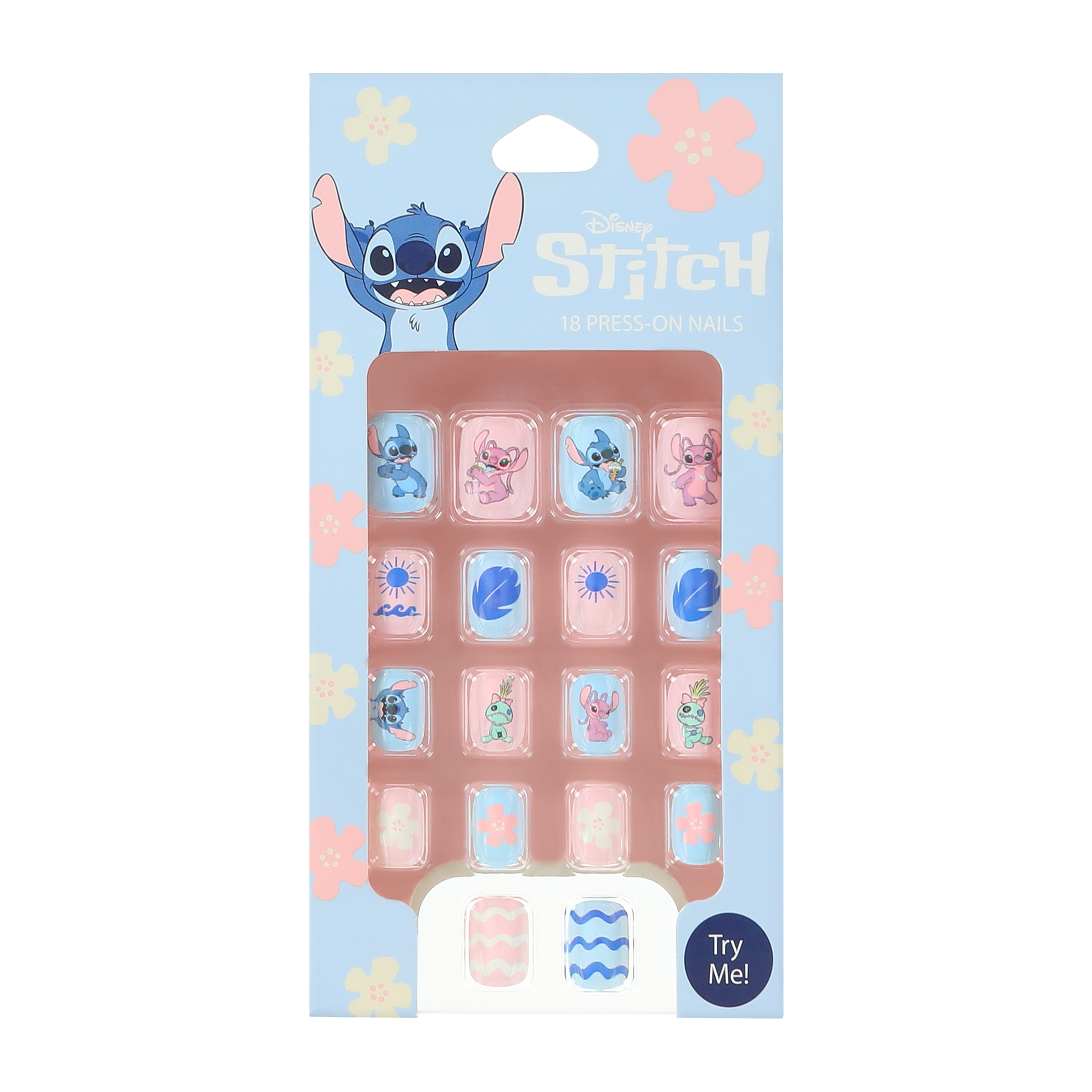 Character Press-On Nails 18-Count