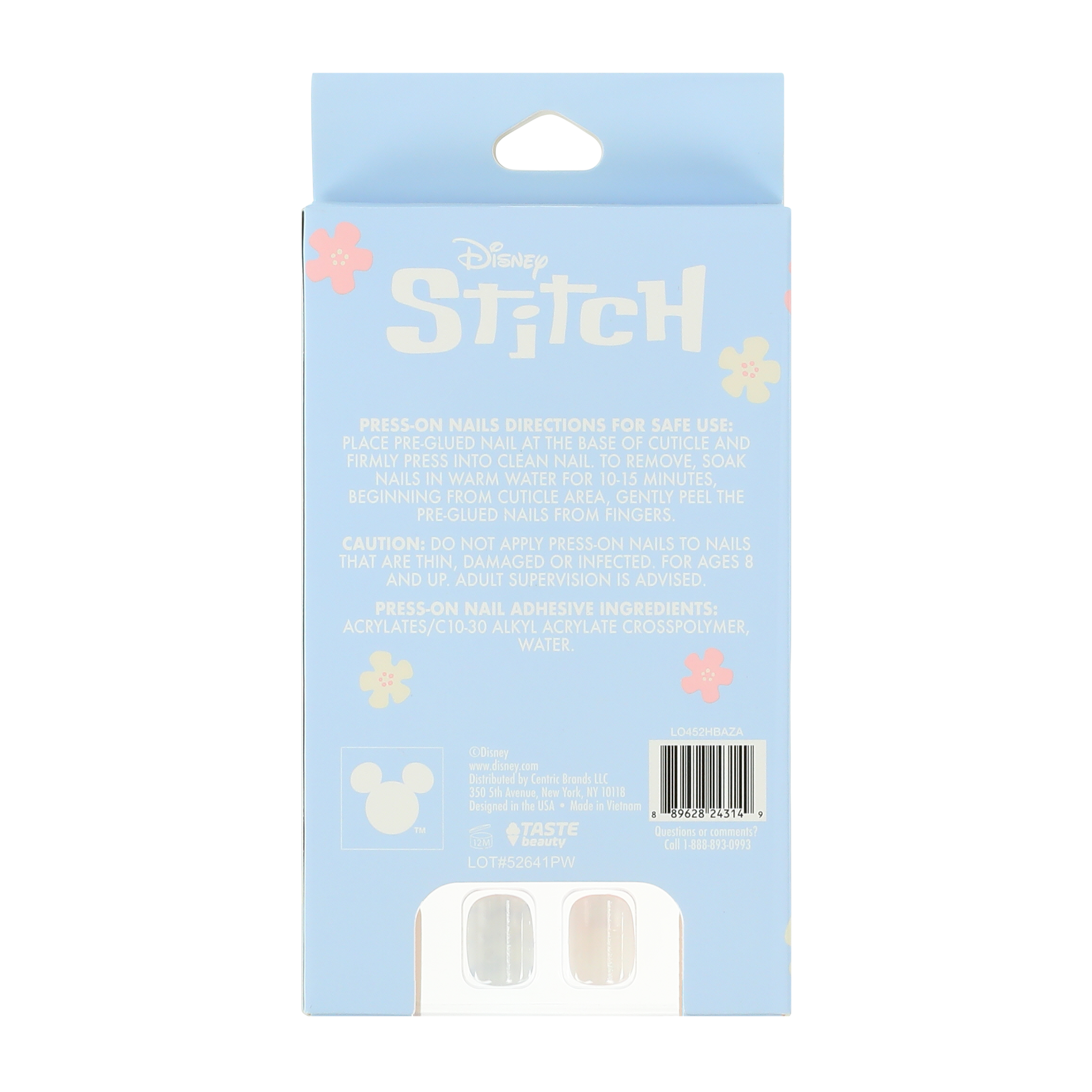 Character Press-On Nails 18-Count