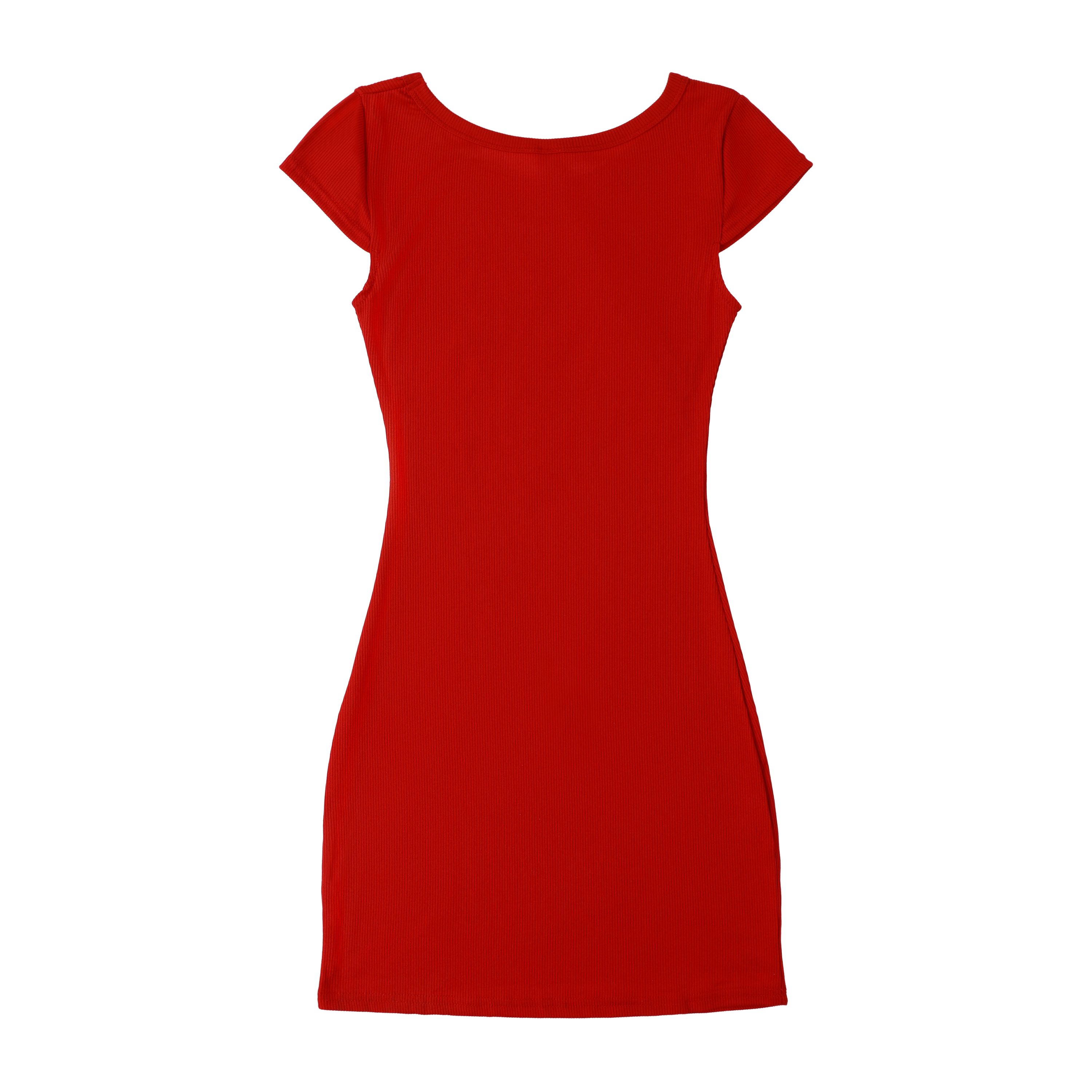 Juniors Ribbed Mini Dress
