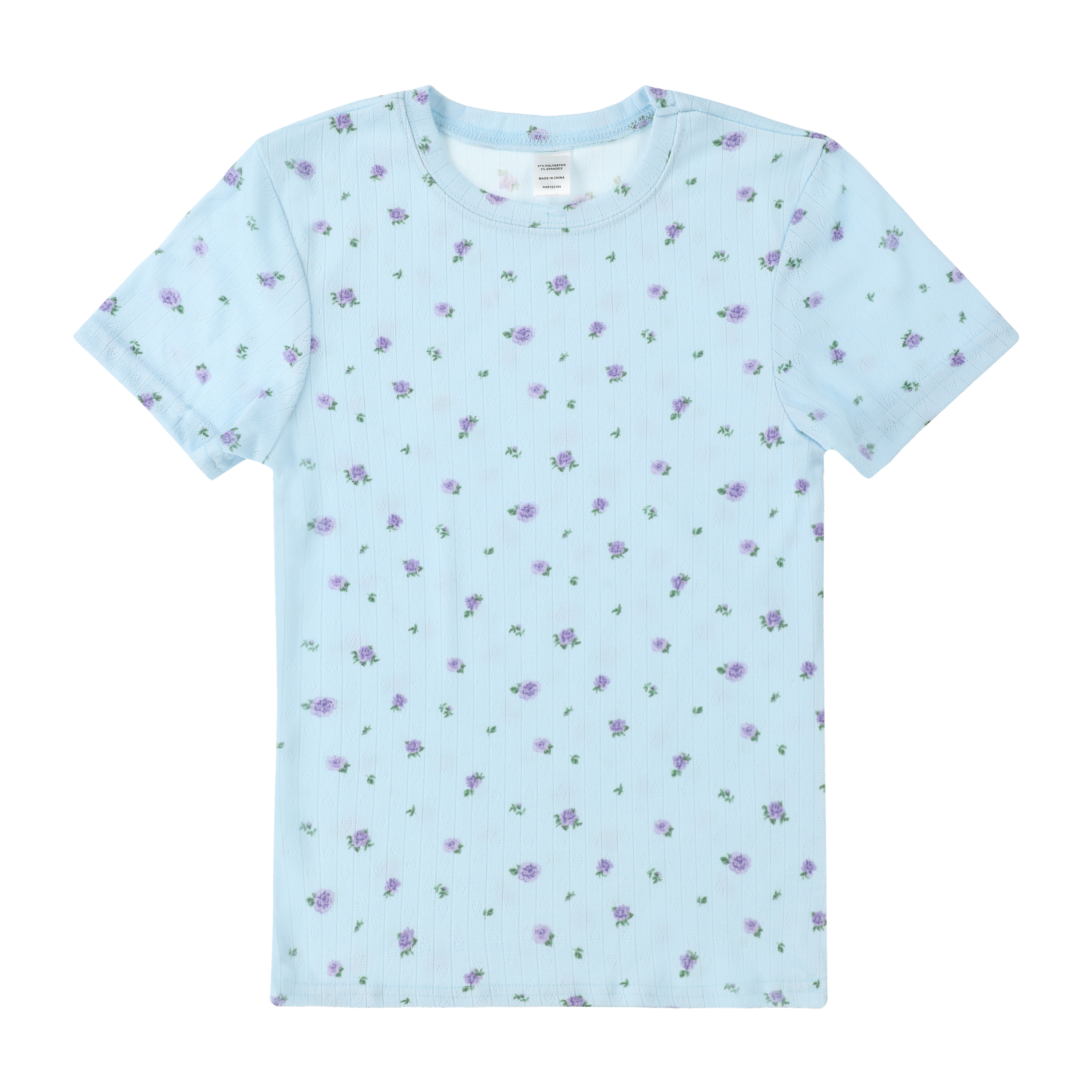 Juniors Pointelle Top