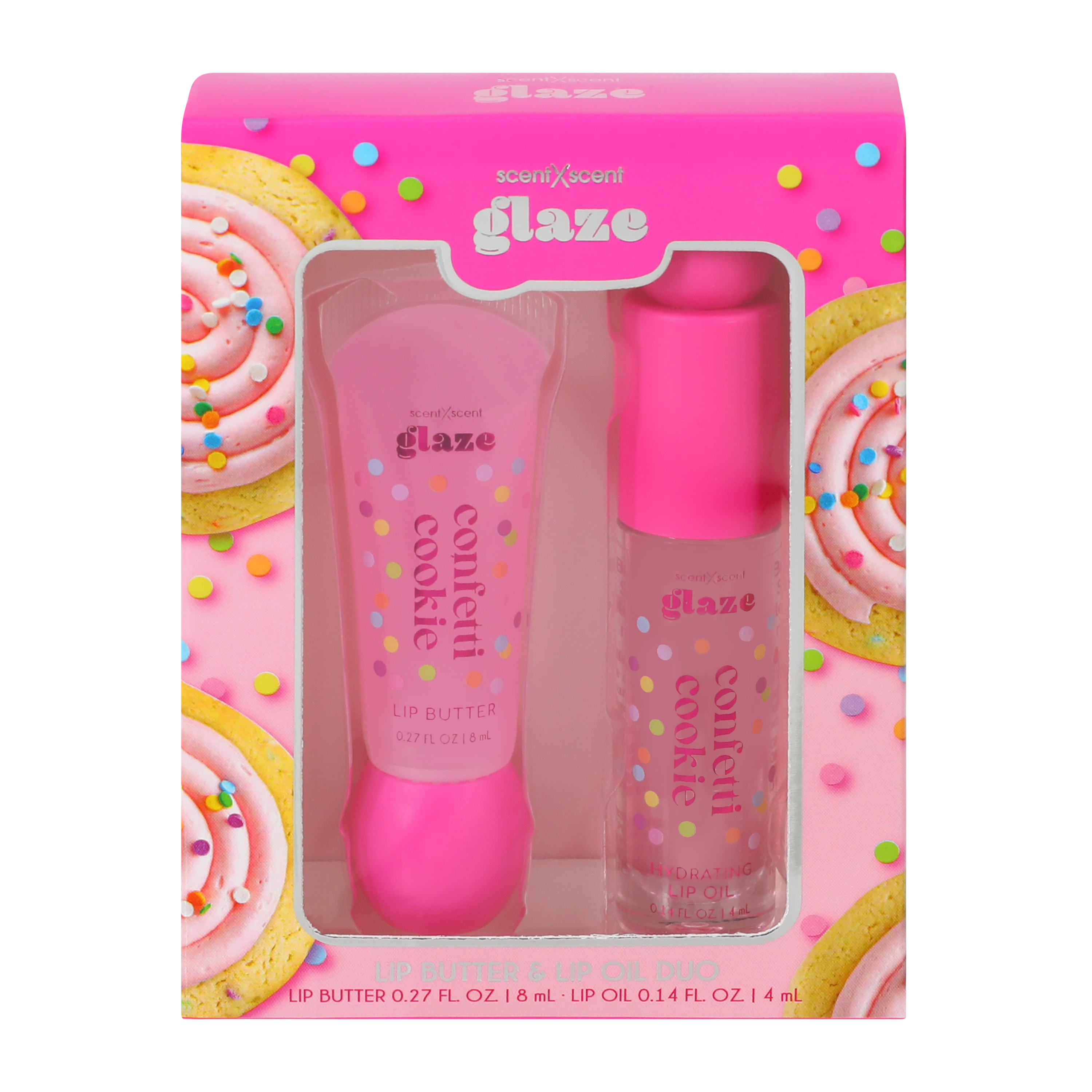 Glaze Cookie Confetti Lip Butter & Oil Duo Set