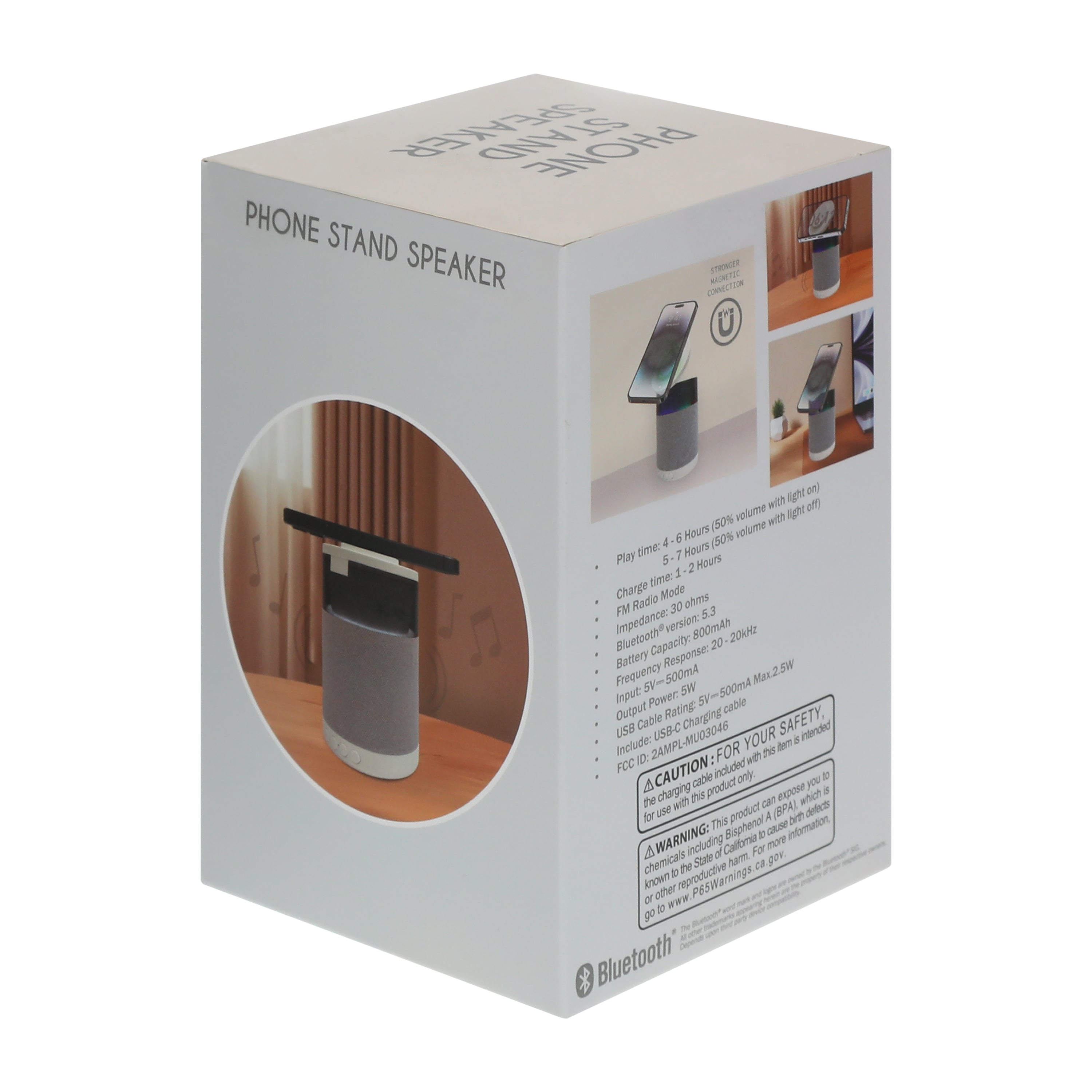 Base Magnetica Con Bocina Pa Celular - Sonido Duro y Tu Escritorio Nitido 6