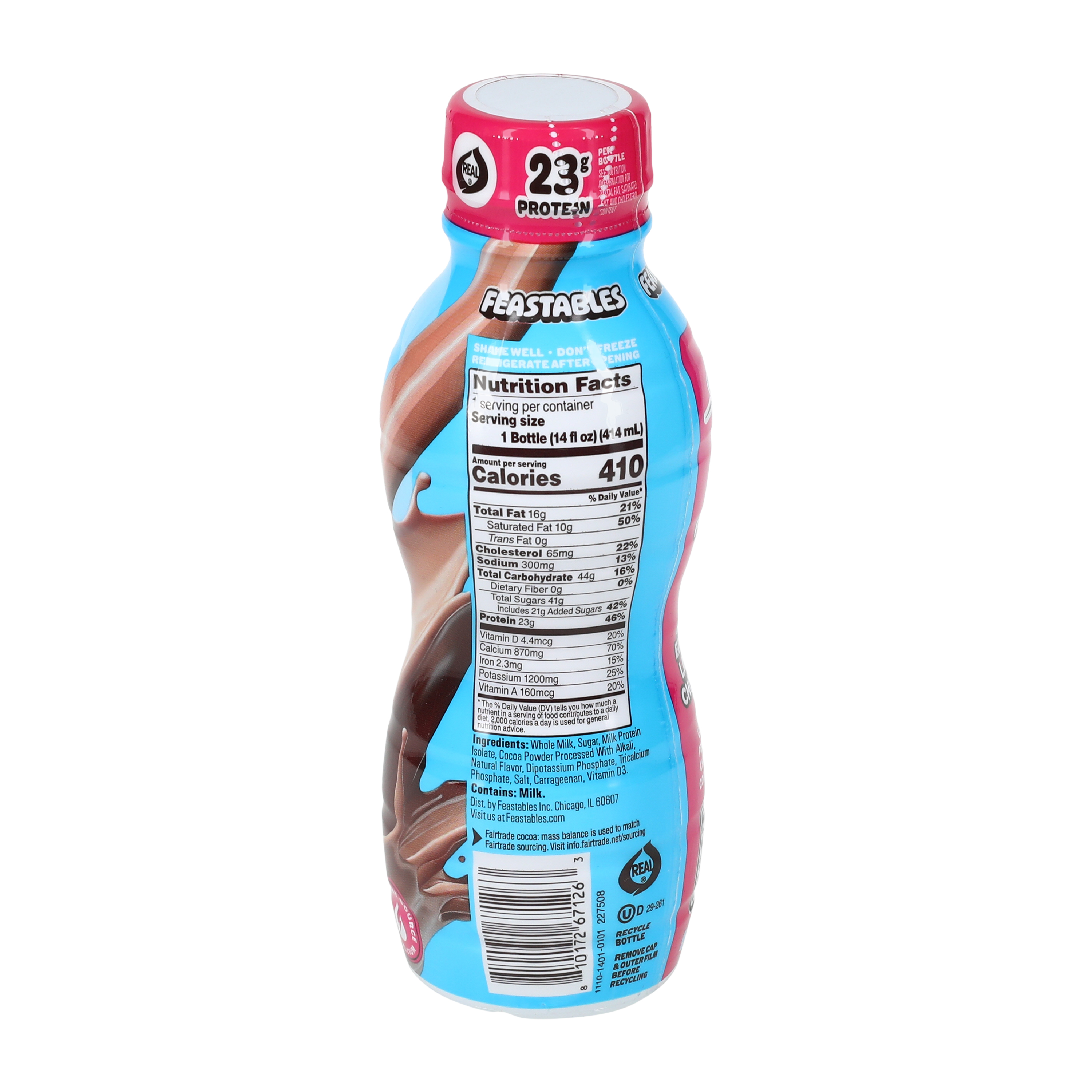 Mr. Beast Feastables Chocolate Protein Fortified Whole Milk 4oz