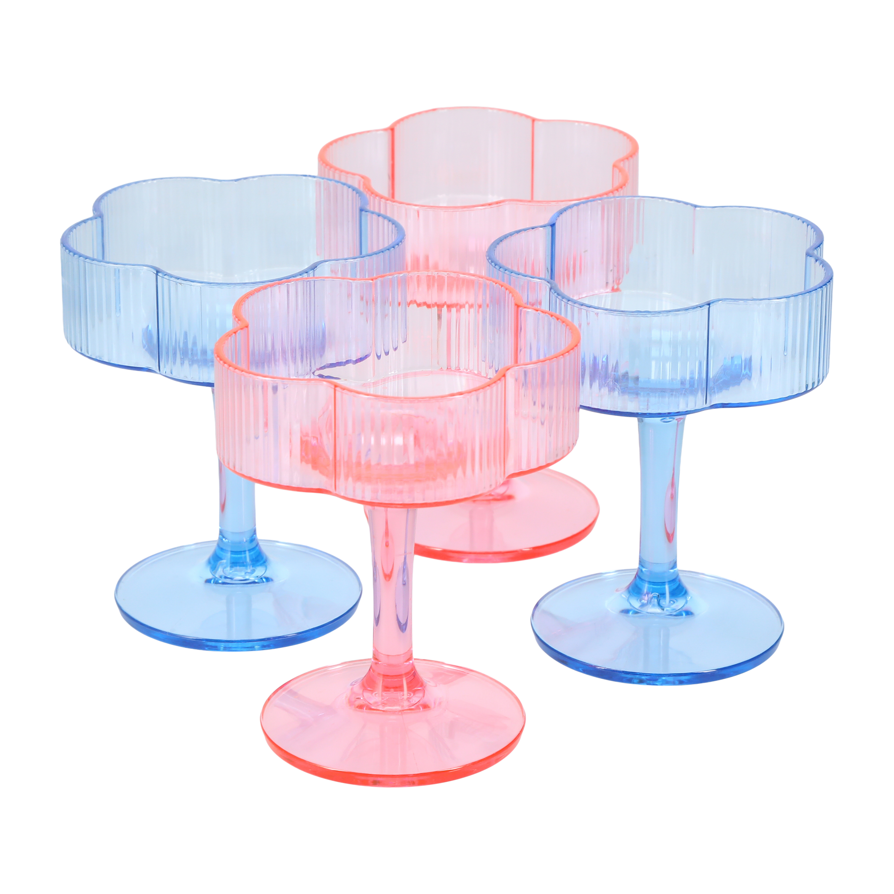 Flower Cups Set 4-Pack