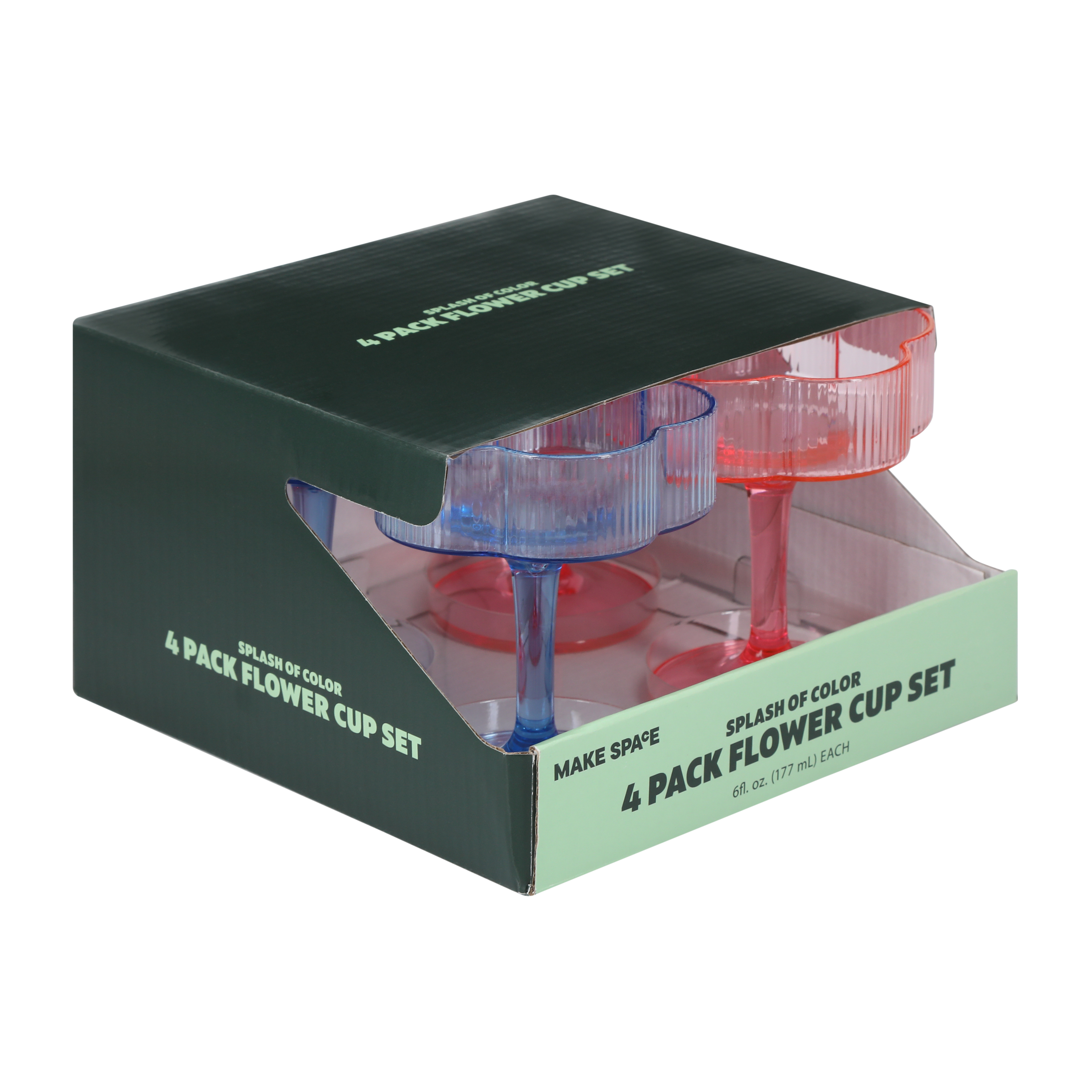 Flower Cups Set 4-Pack