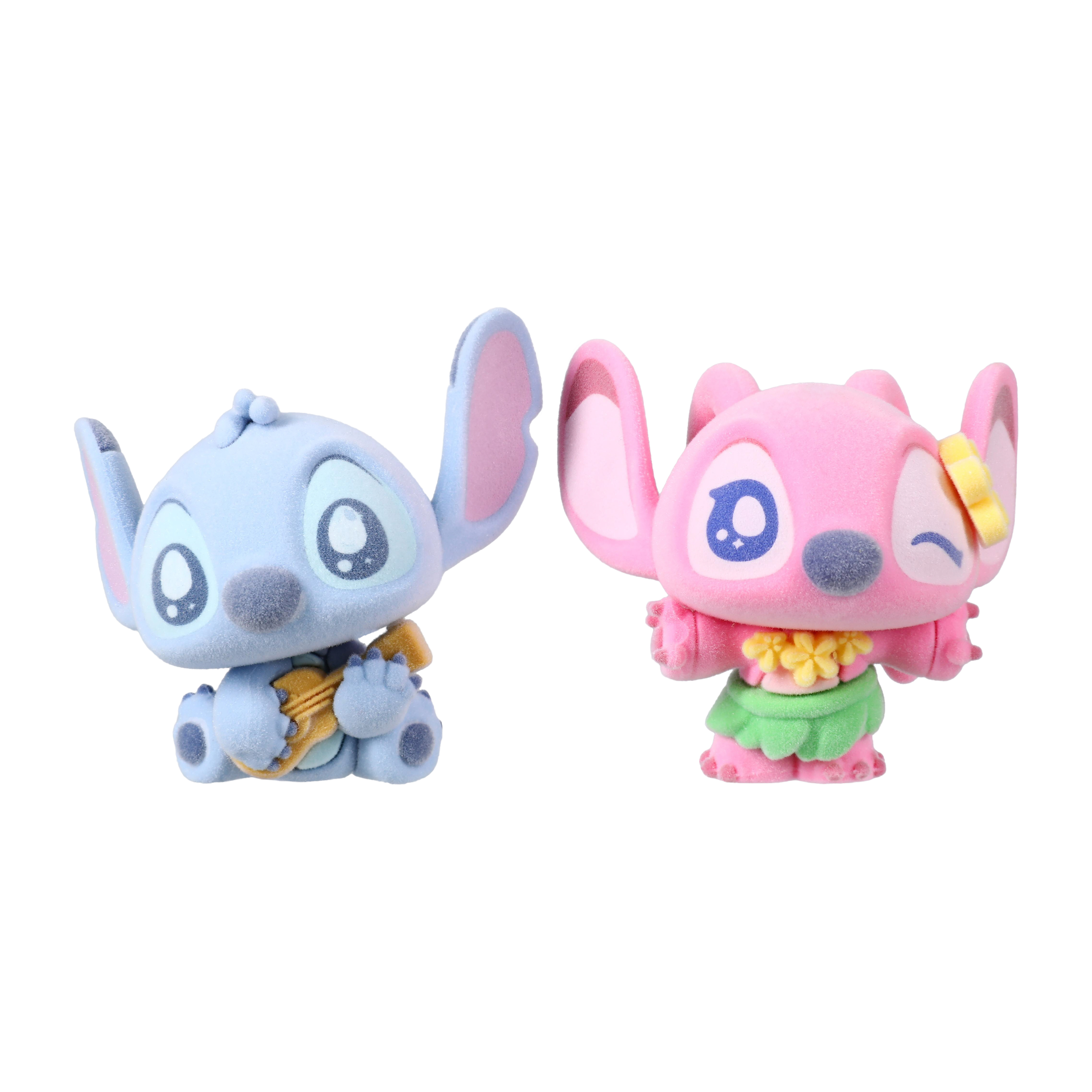 Disney Stitch Flocked Figures 2-Pack