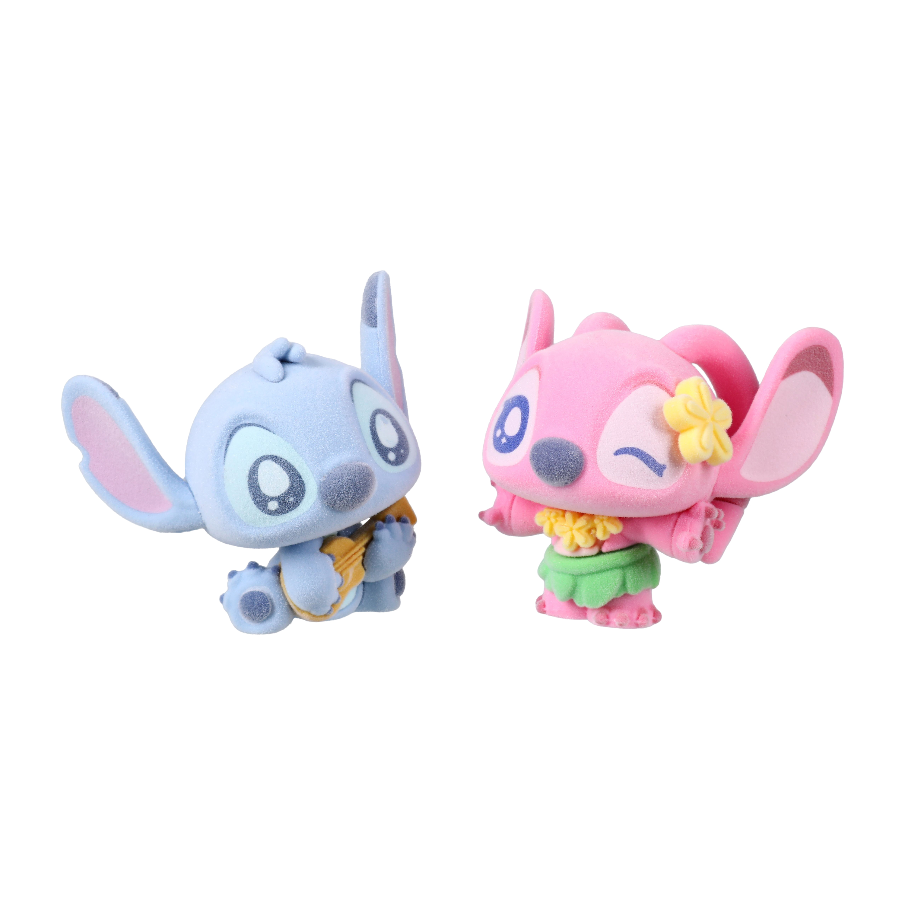 Disney Stitch Flocked Figures 2-Pack