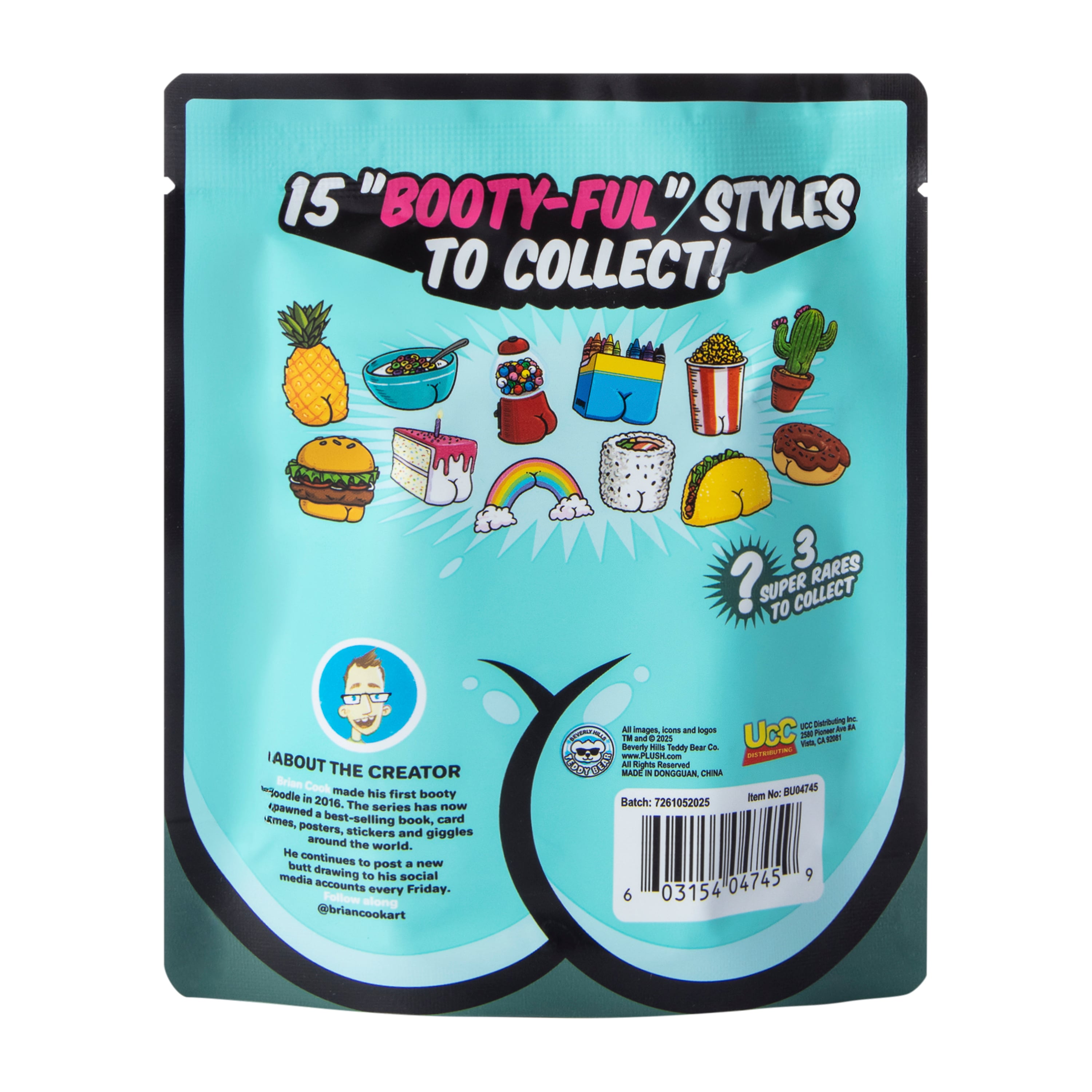 Butts On Things™ Blind Booty Bag 2-Pack (Styles May Vary)