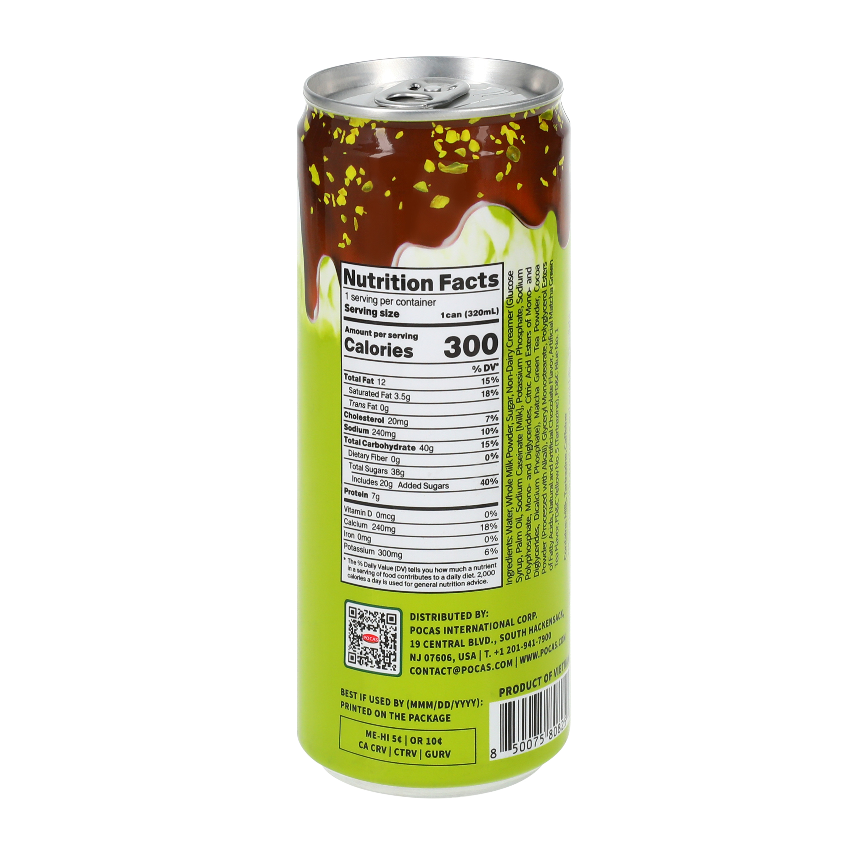 Pocas Style Chocolate Latte 10.8oz