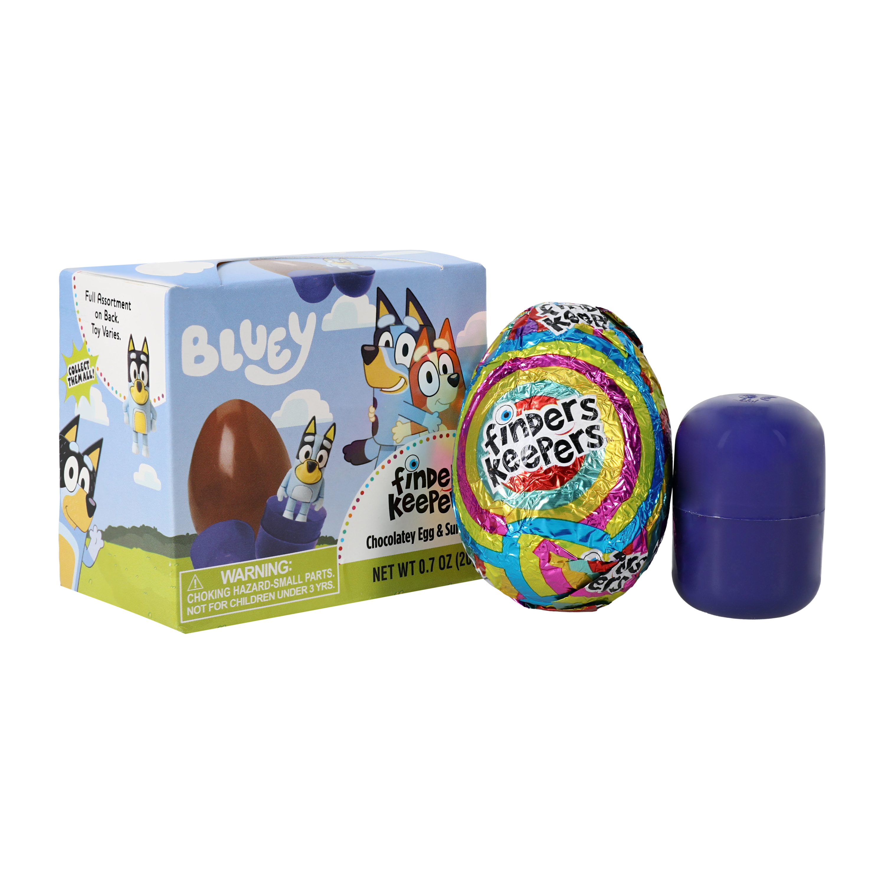 Bluey™ Finders Keepers™ Chocolatey Egg & Surprise 0.7oz