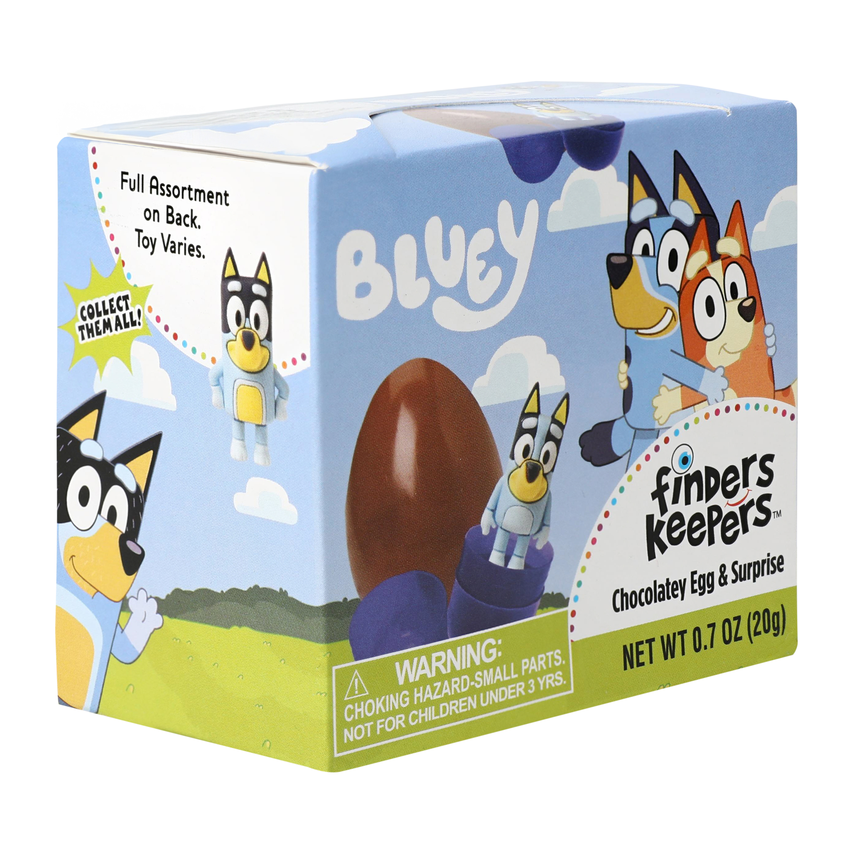 Bluey™ Finders Keepers™ Chocolatey Egg & Surprise 0.7oz